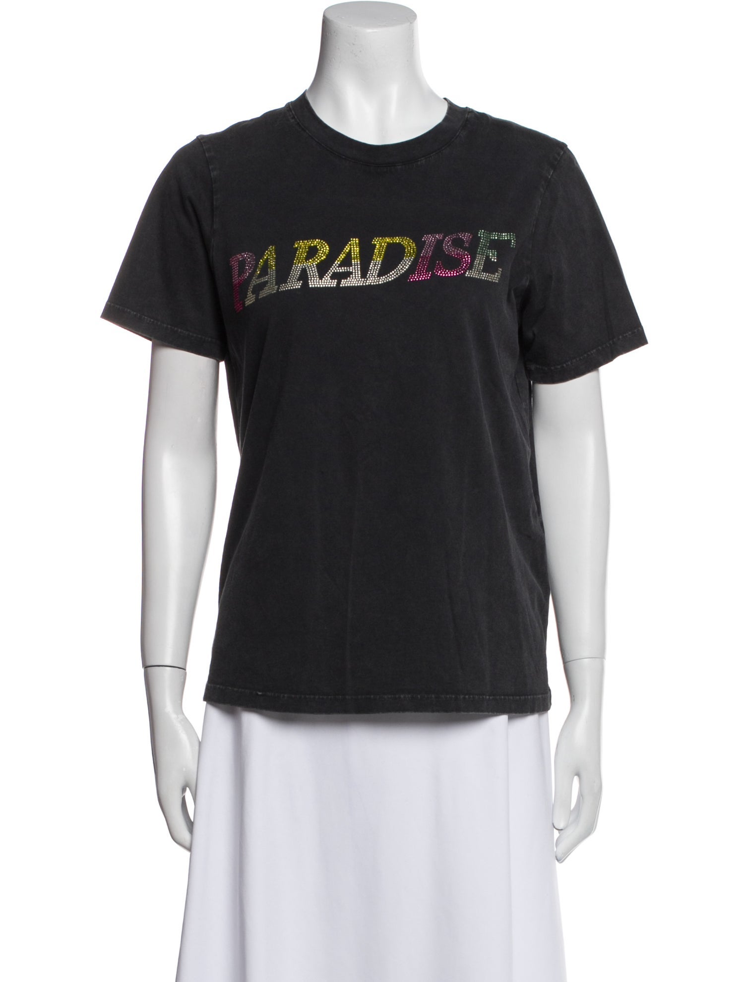 Maje Graphic Print Crew Neck T-Shirt