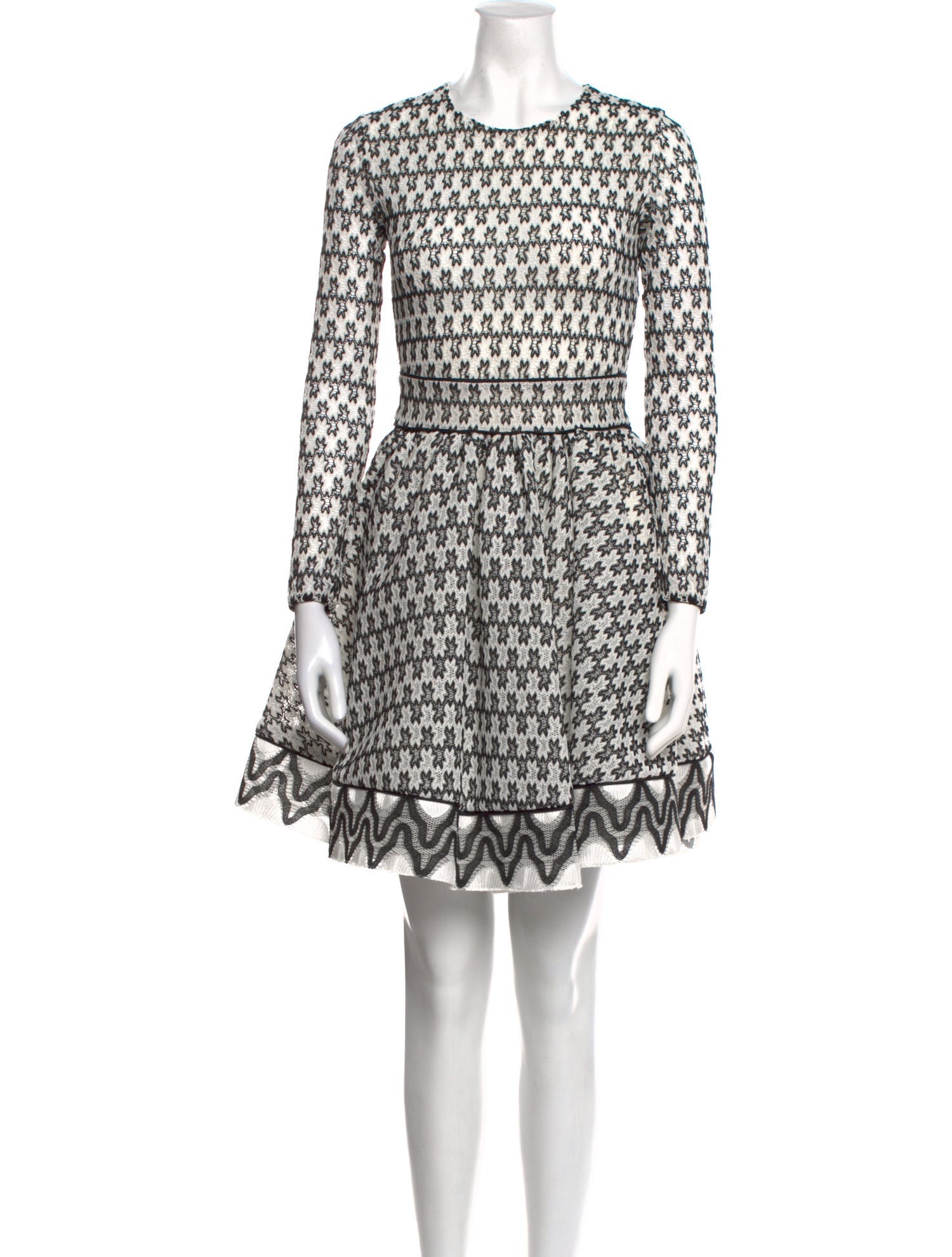 Maje Printed Mini Dress