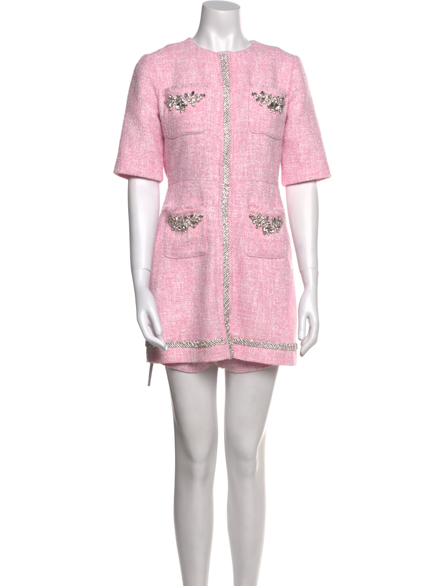 Maje Crew Neck Romper