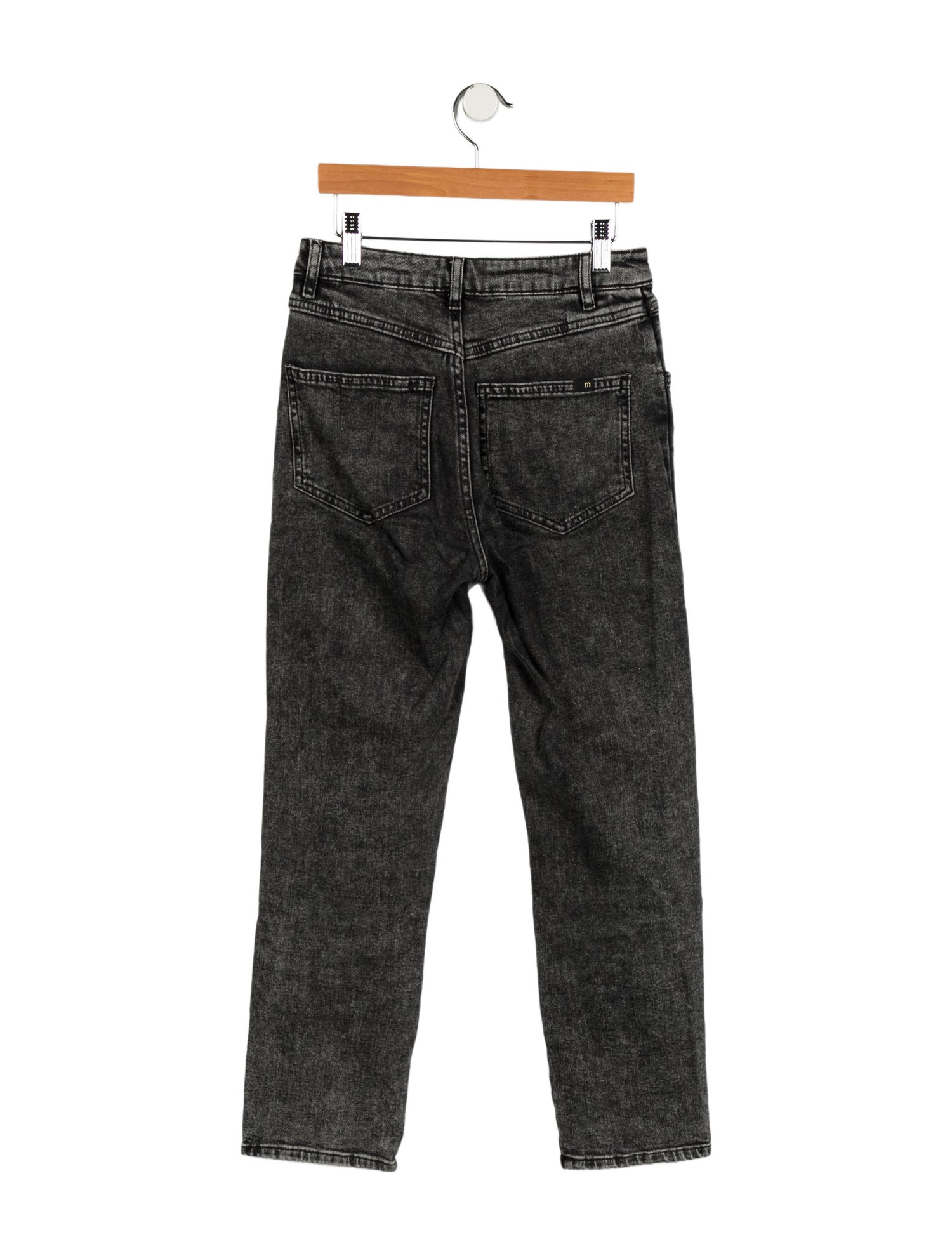 Maje Mid-Rise Straight Leg Jeans