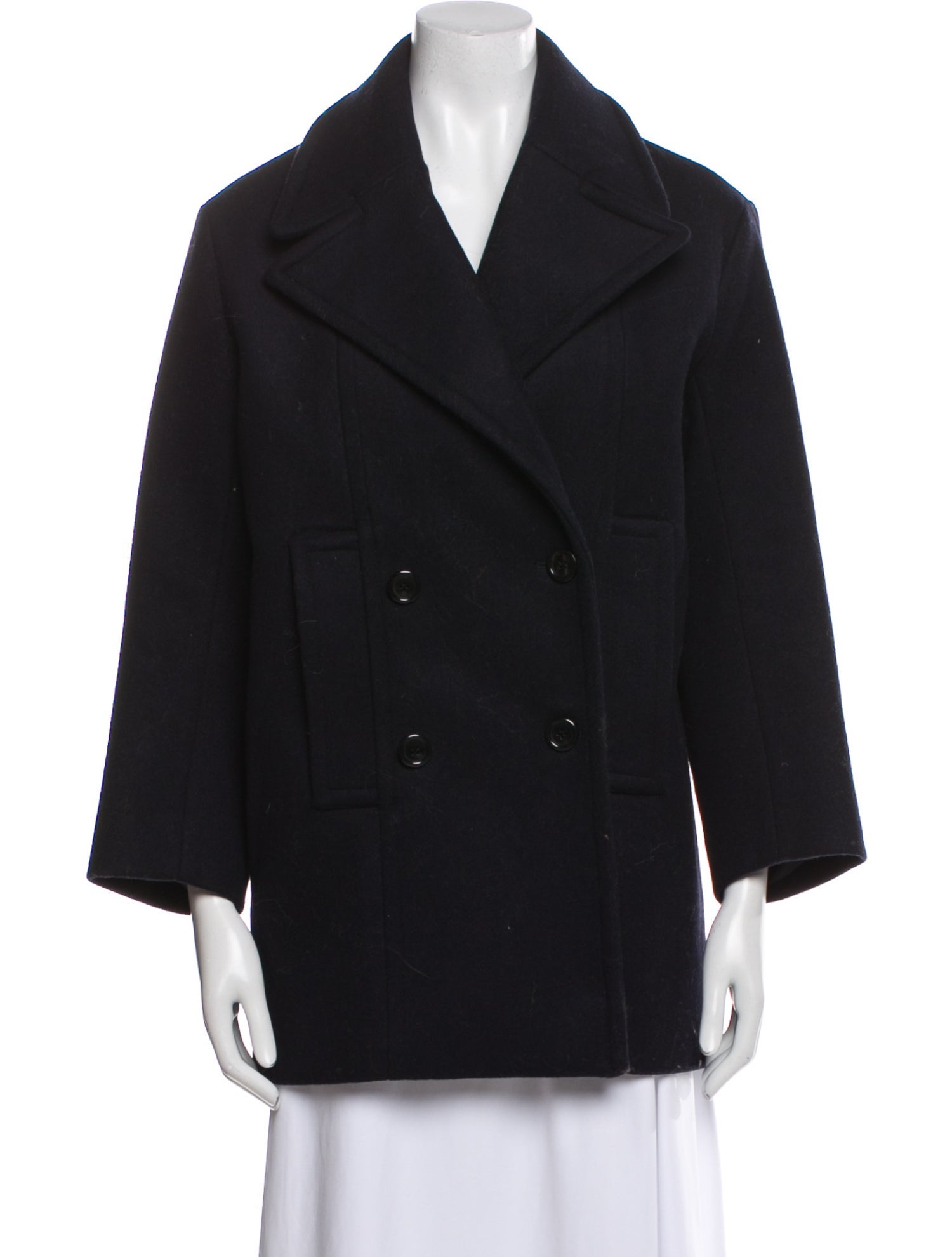 Maje Wool Peacoat