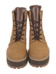 Maje Leather Combat Boots
