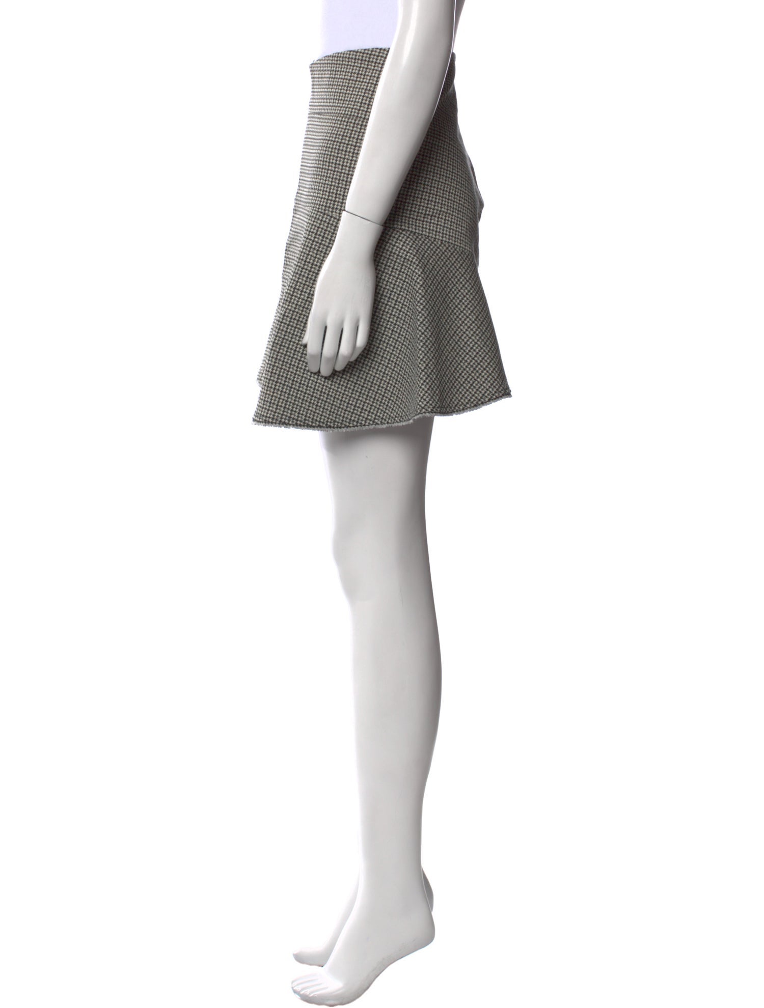 Maje Printed Mini Skirt