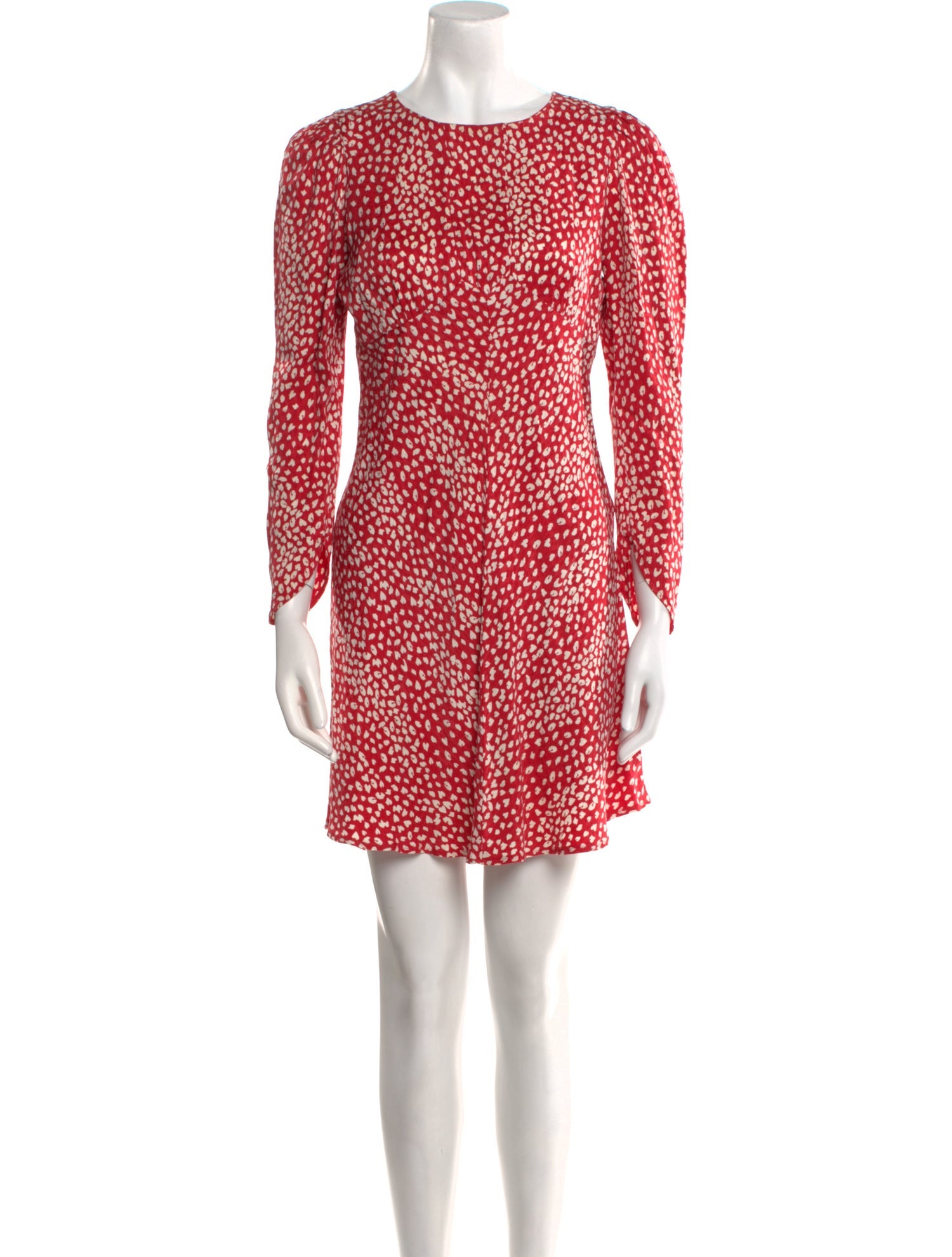 Maje Printed Mini Dress