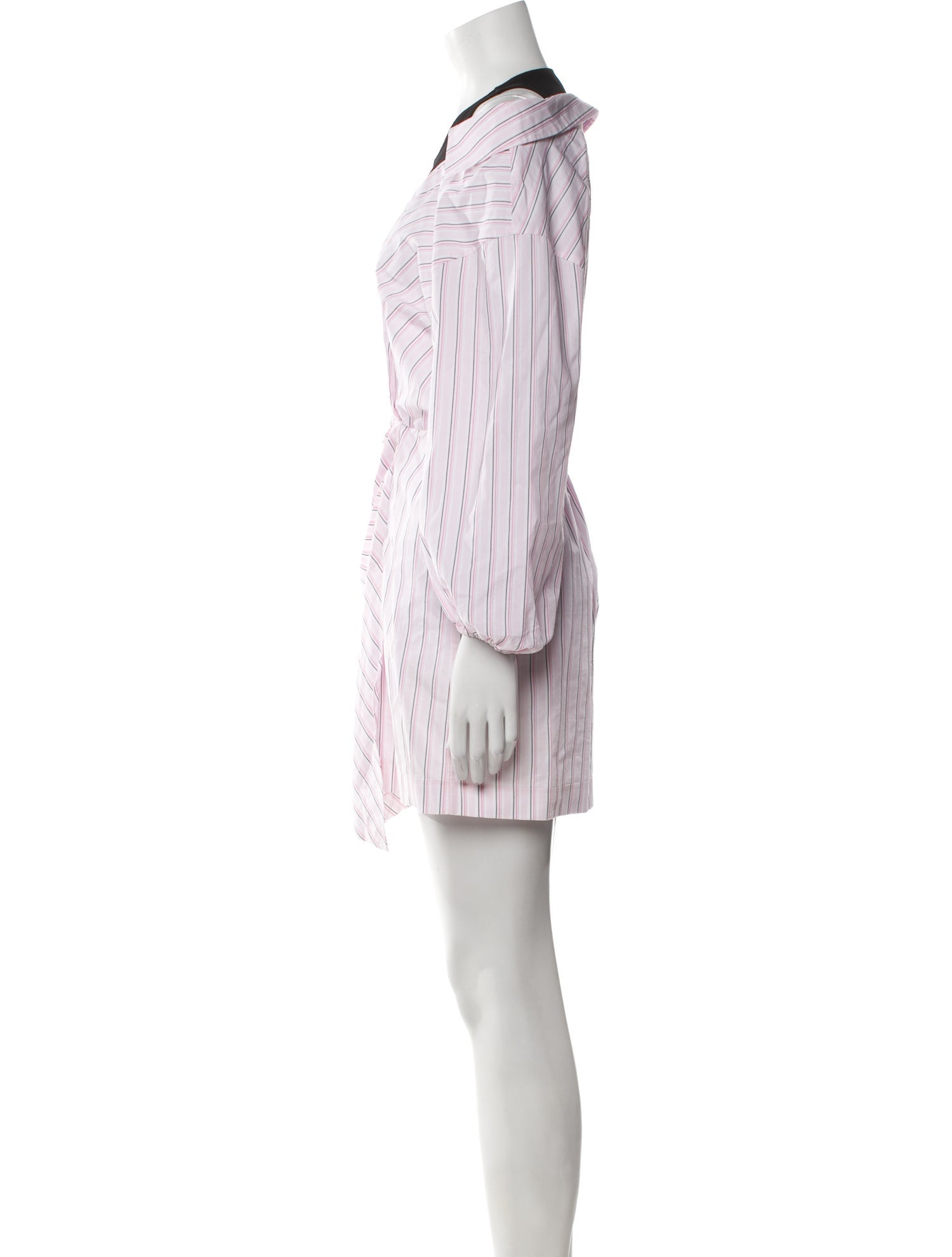 Maje Striped Mini Dress