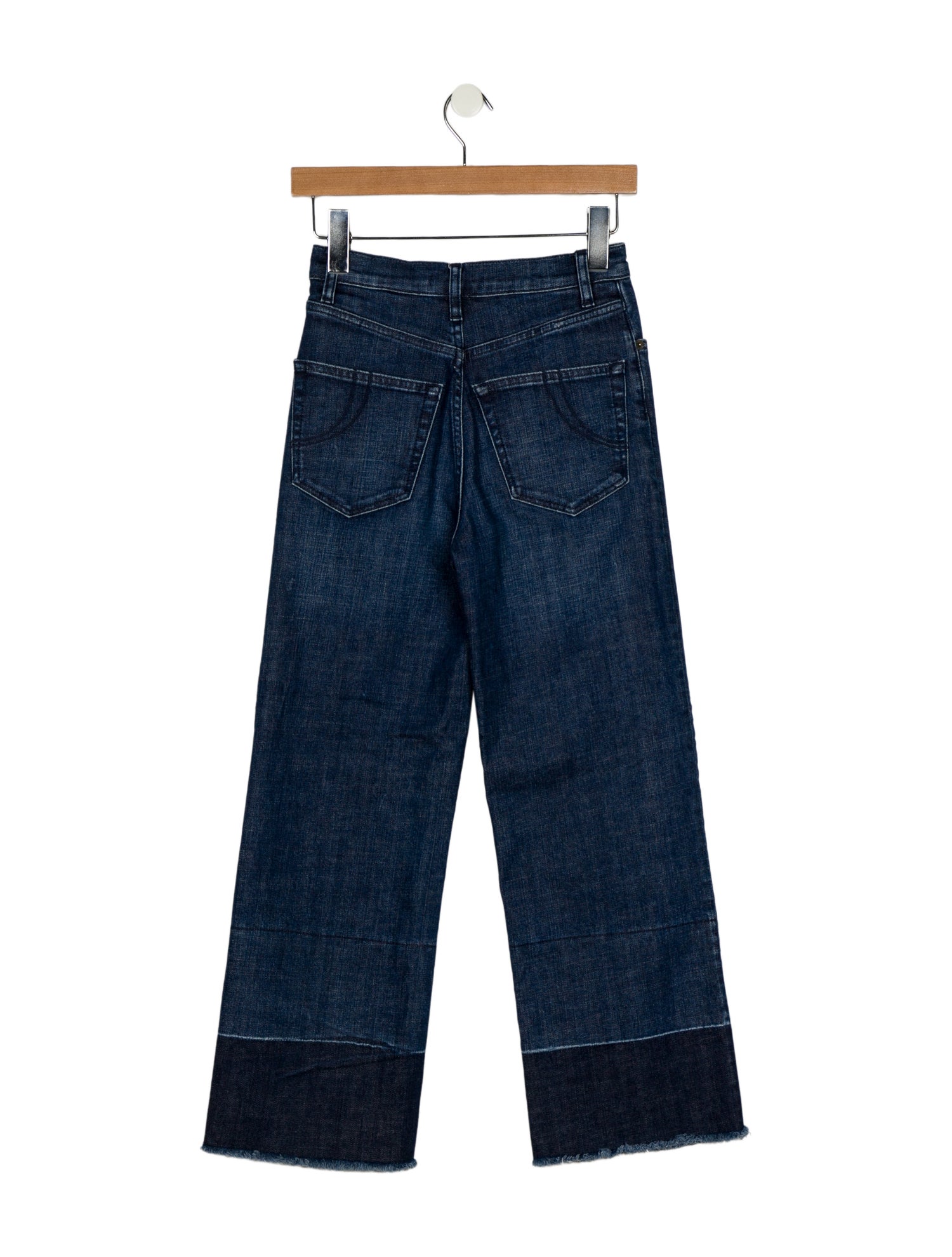 Maje Mid-Rise Wide Leg Jeans