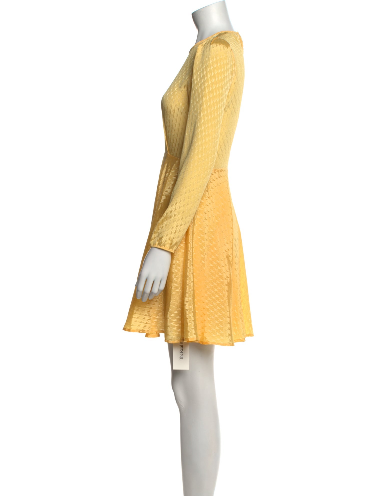 Maje Crew Neck Mini Dress