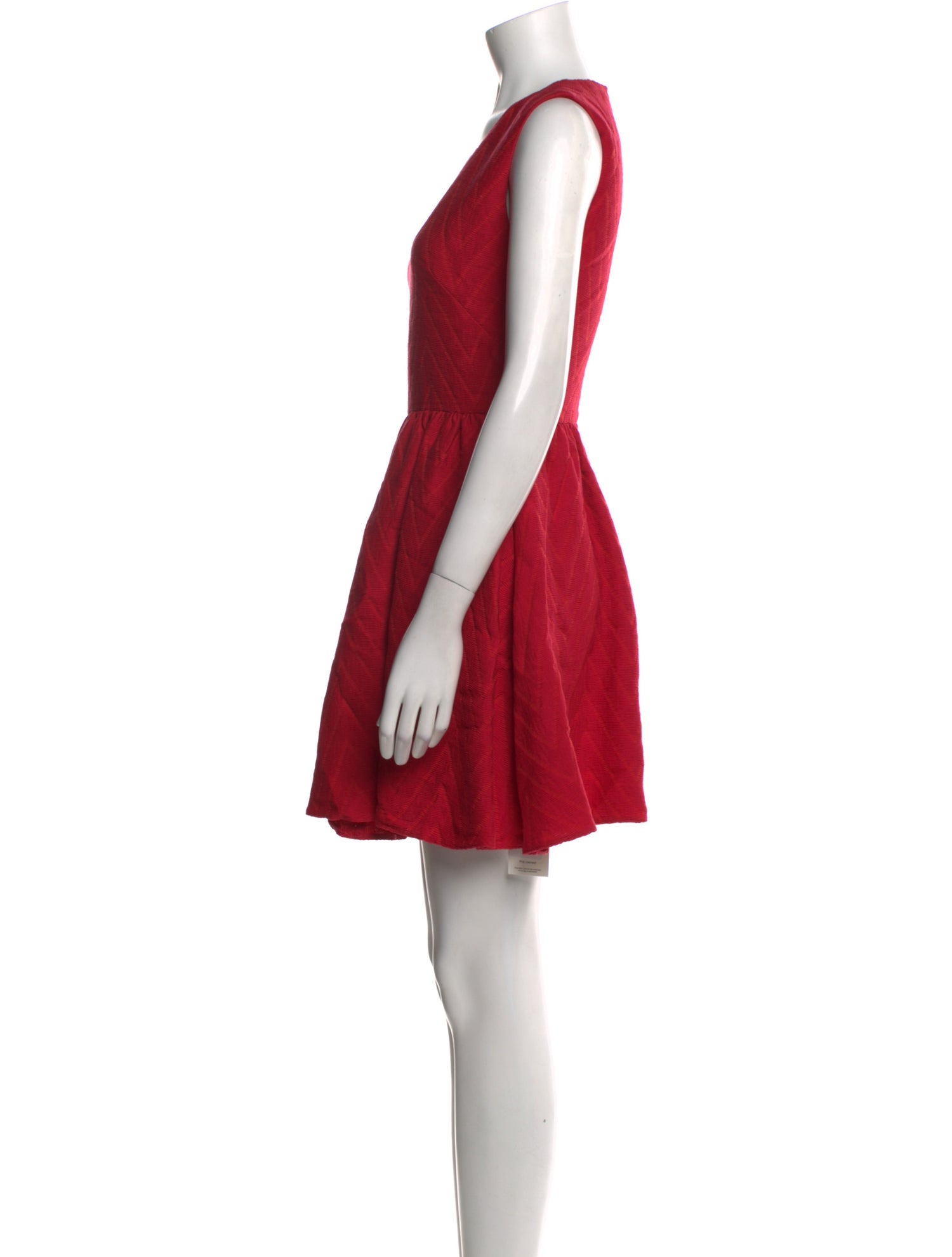 Maje V-Neck Mini Dress