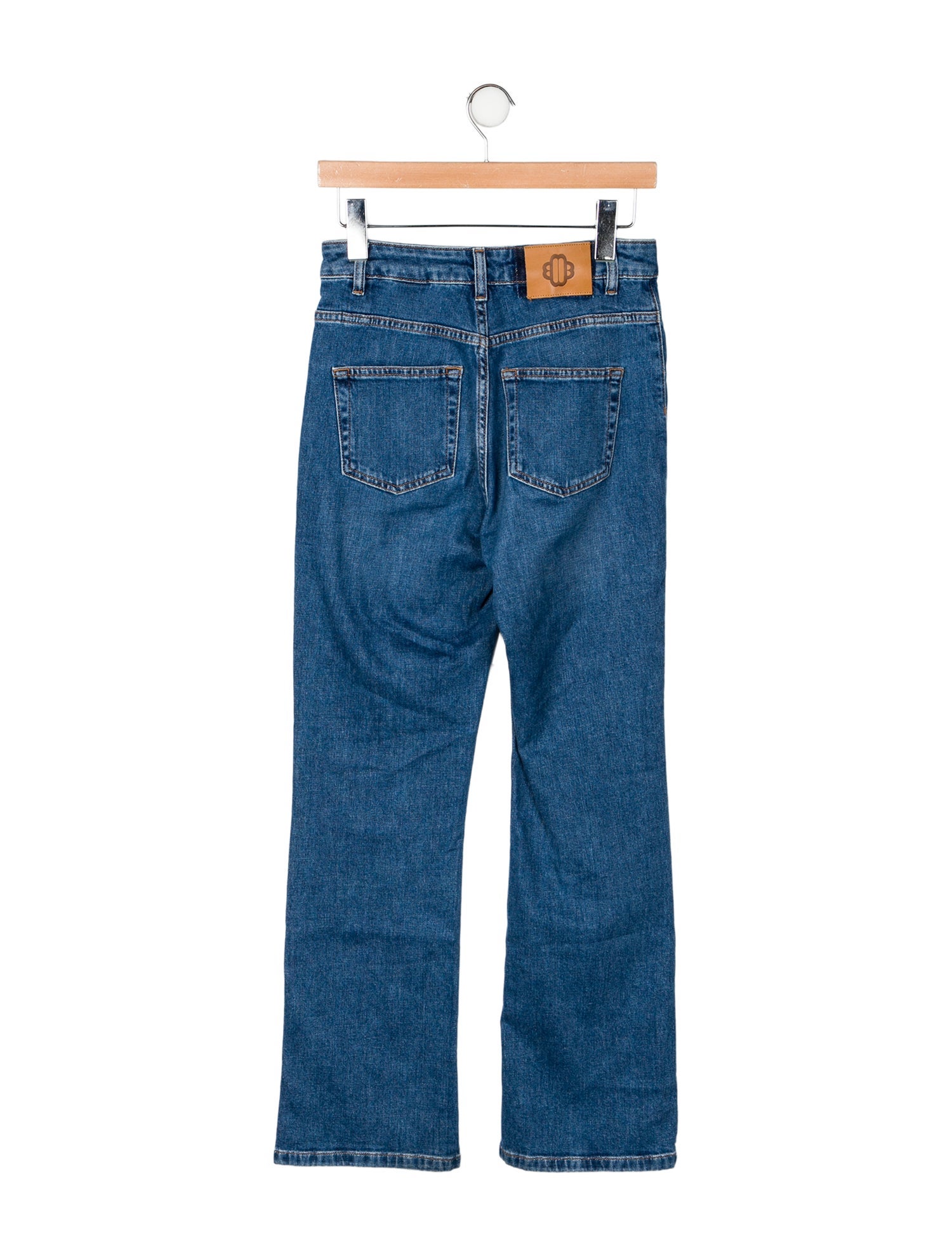 Maje High-Rise Straight Leg Jeans