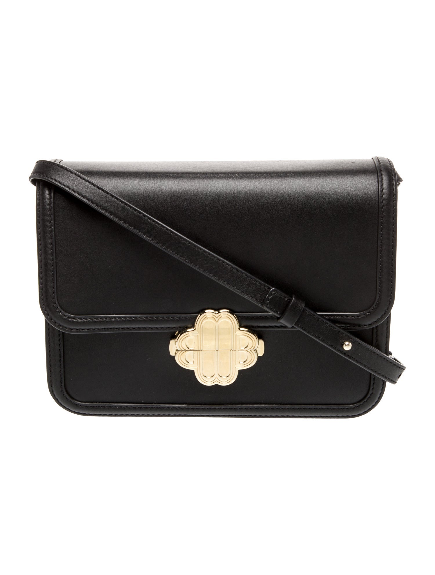 Maje Leather Crossbody Bag