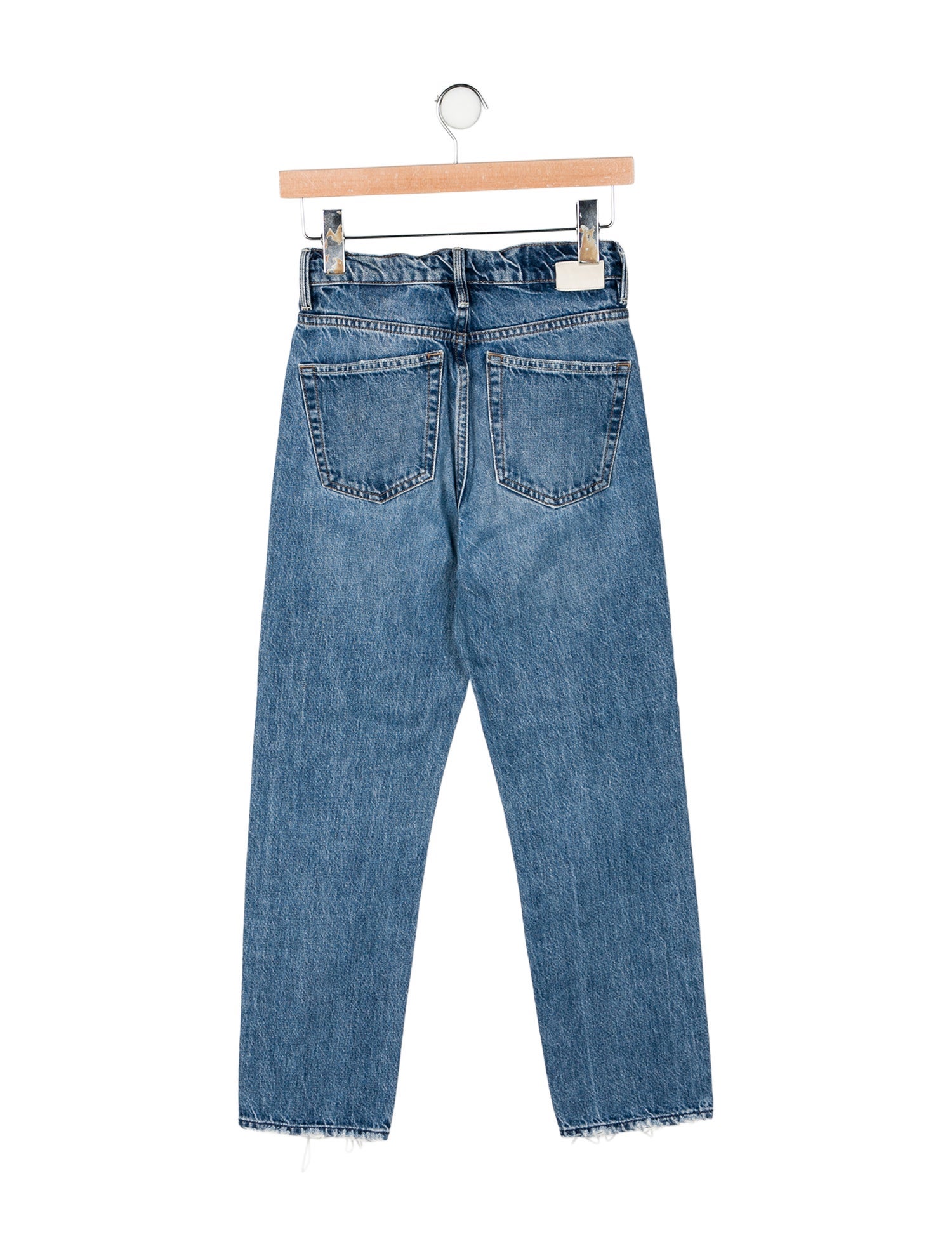 Maje Mid-Rise Straight Leg Jeans