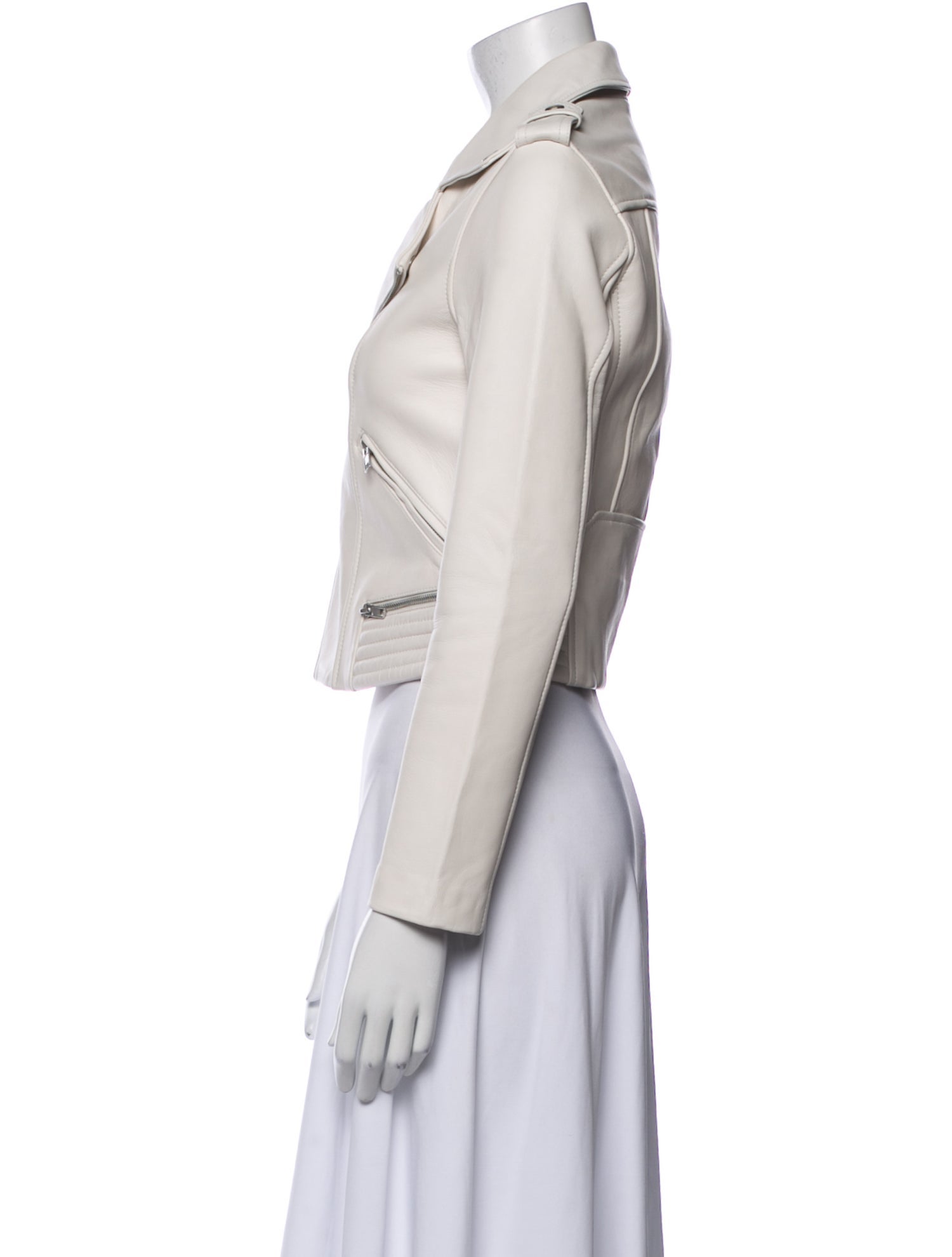 Maje Leather Biker Jacket