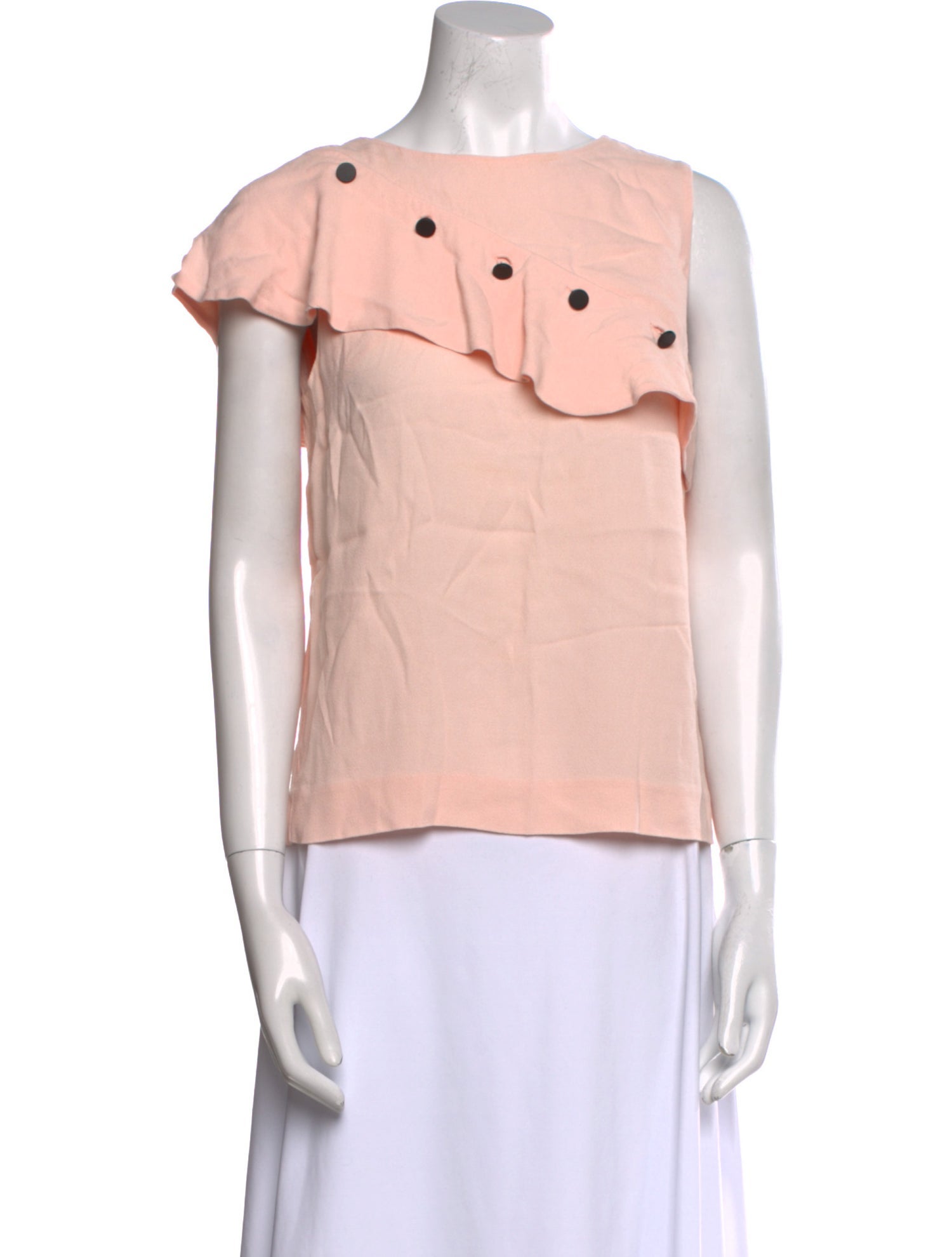 Maje Bateau Neckline Short Sleeve Top