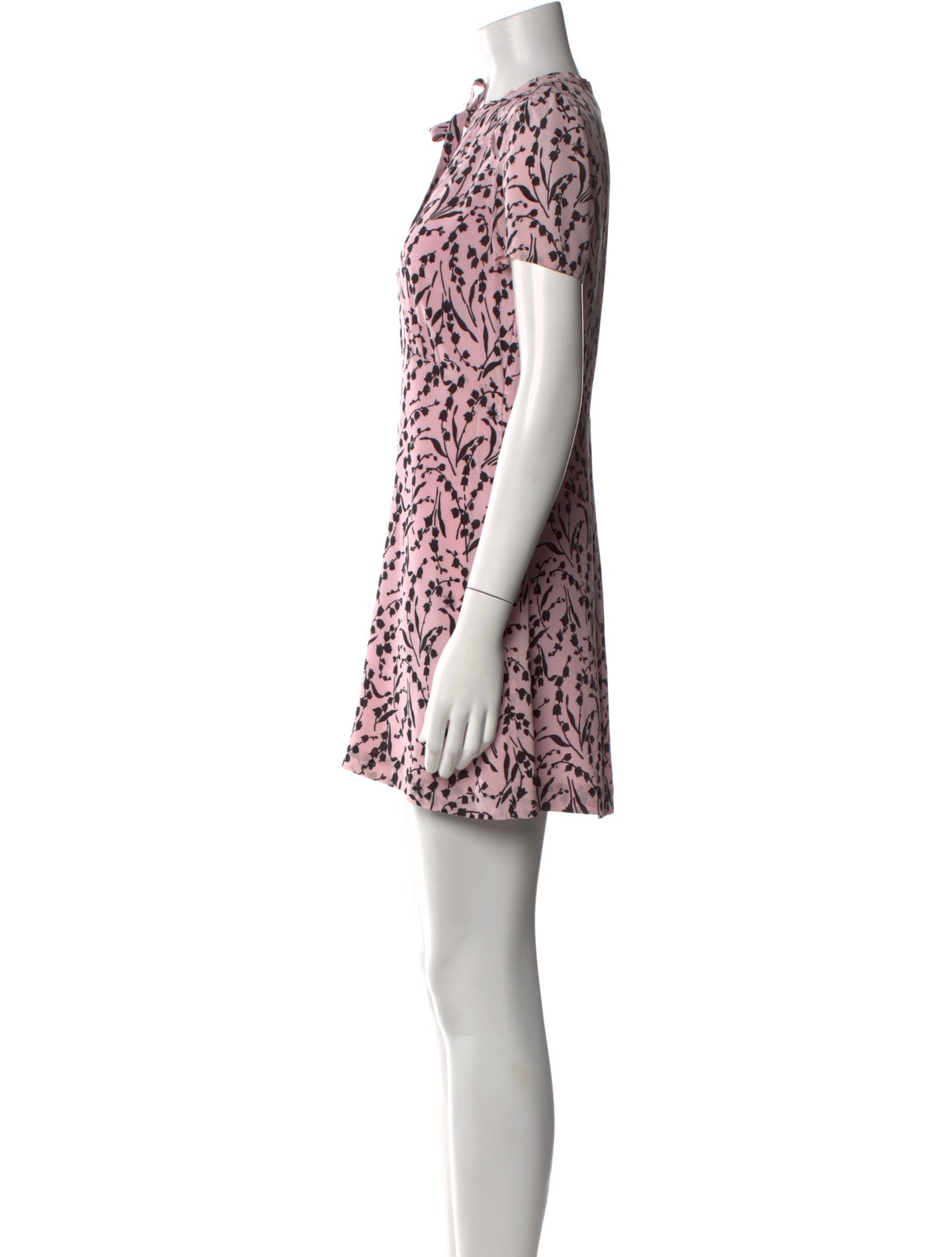 Maje Silk Mini Dress