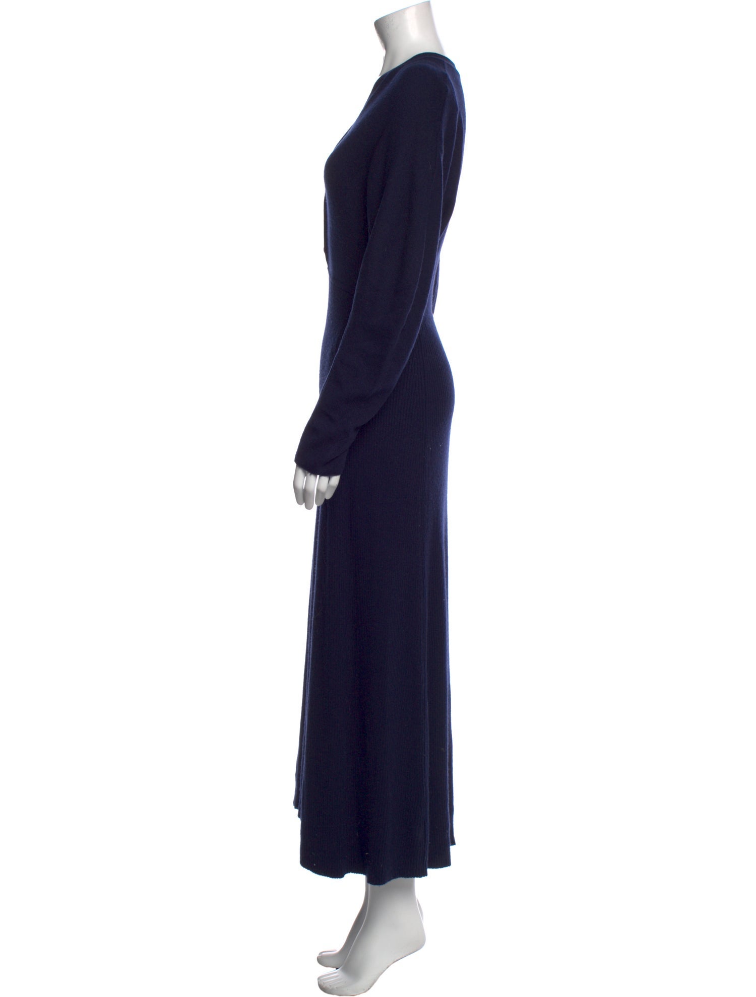Maje V-Neck Long Dress