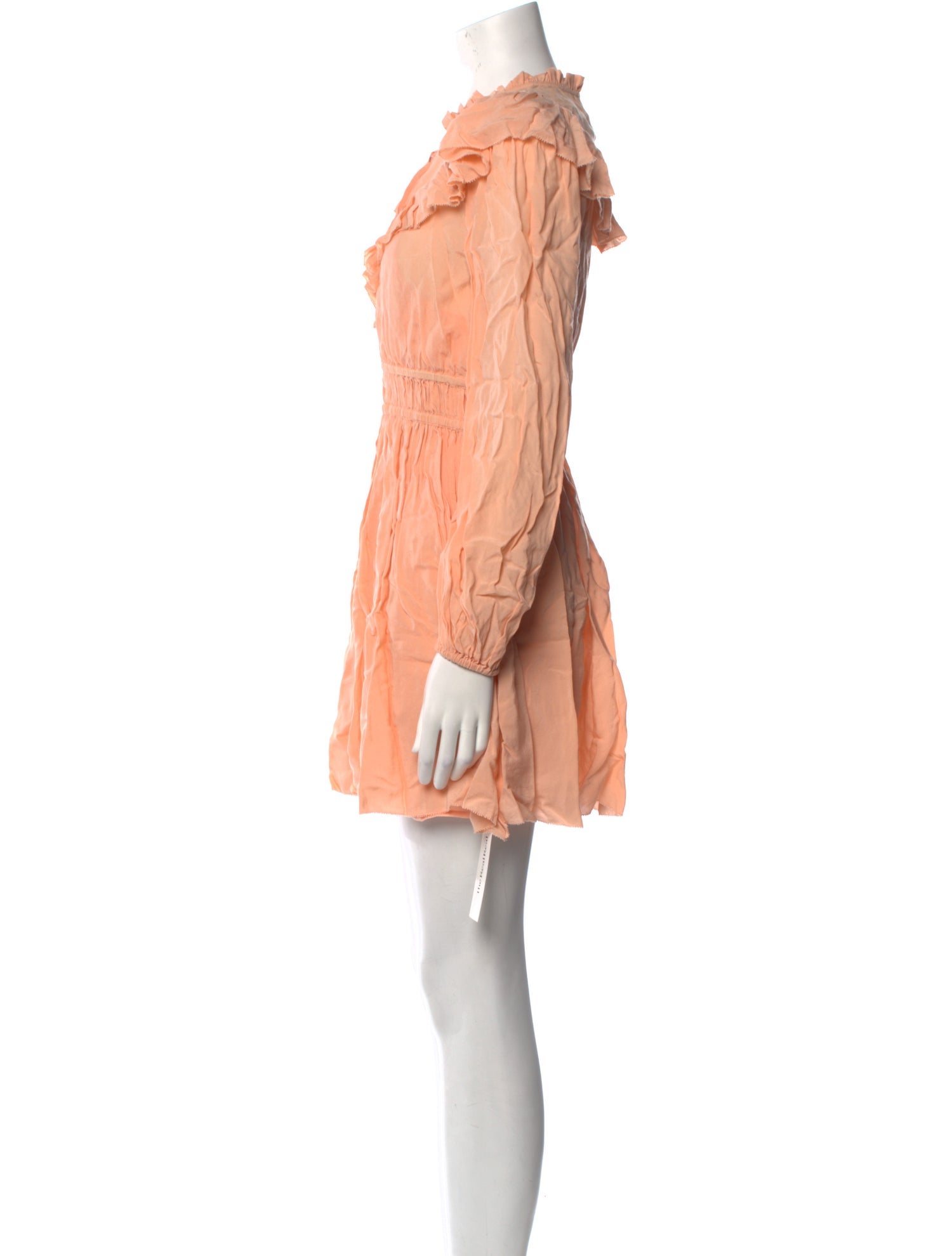 Maje V-Neck Mini Dress