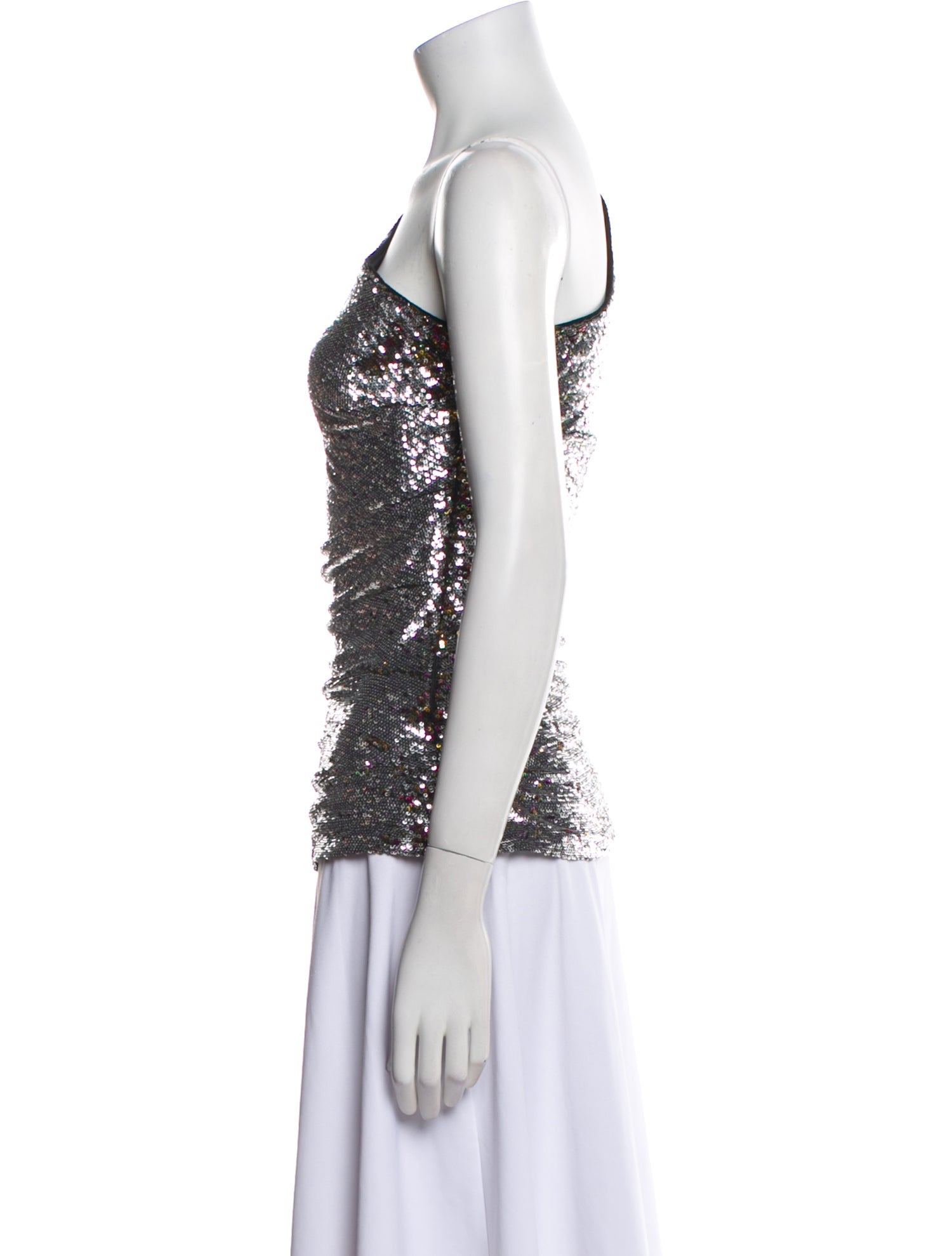 Maje One-Shoulder Long Sleeve Top w/ Tags