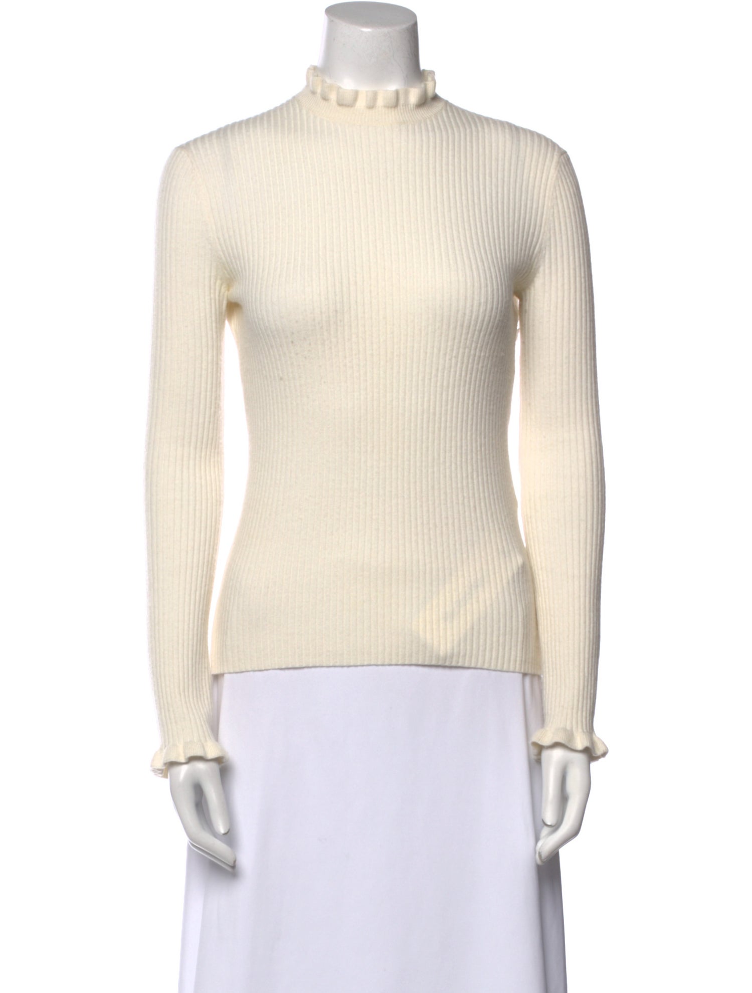 Maje Mock Neck Sweater