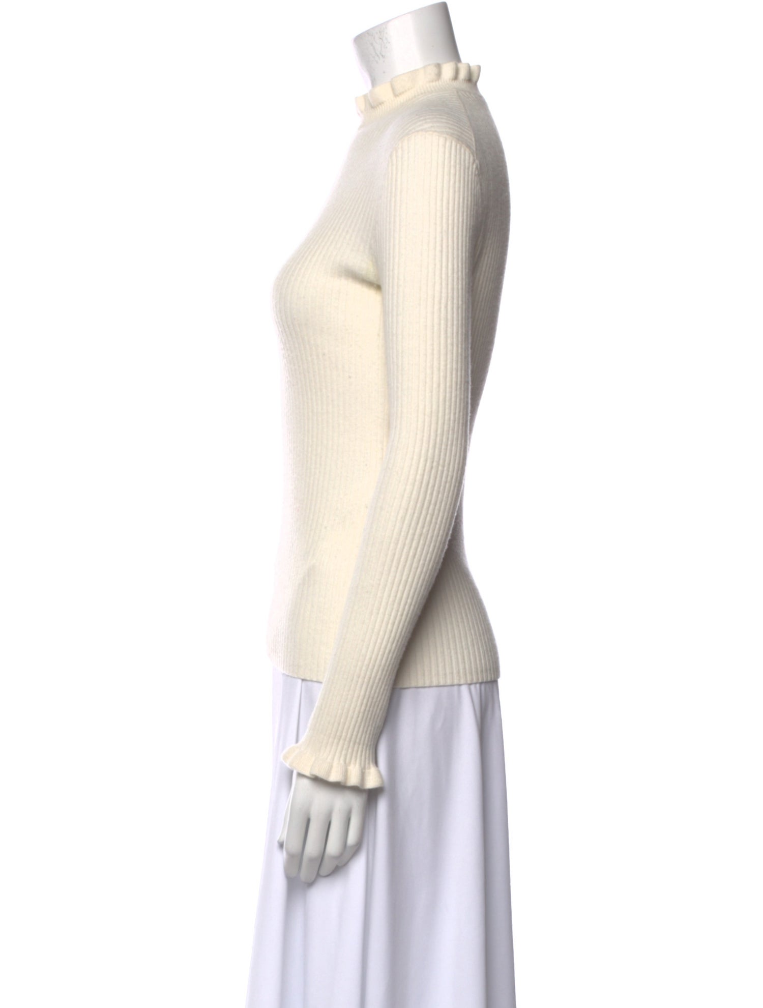 Maje Mock Neck Sweater