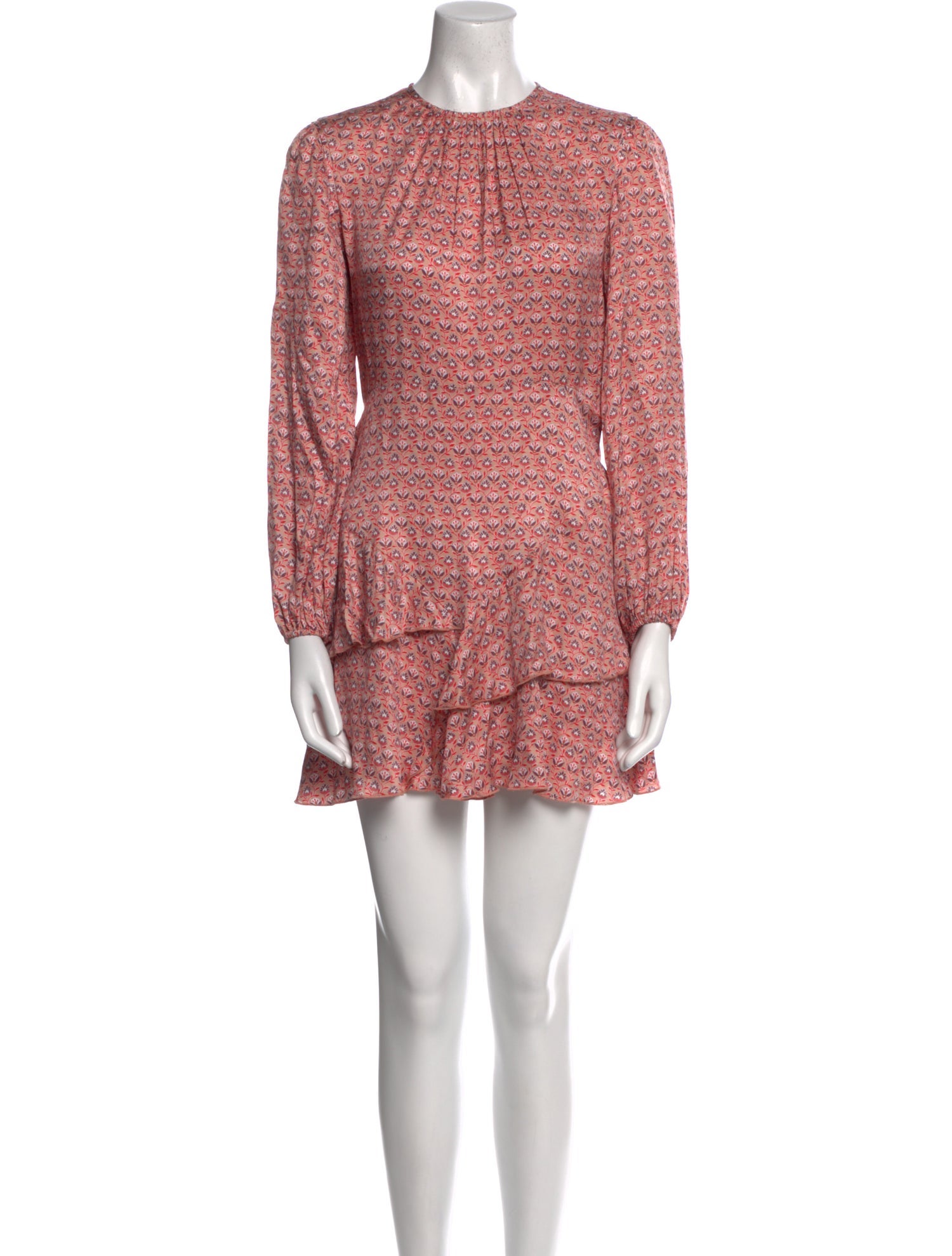 Maje Printed Mini Dress