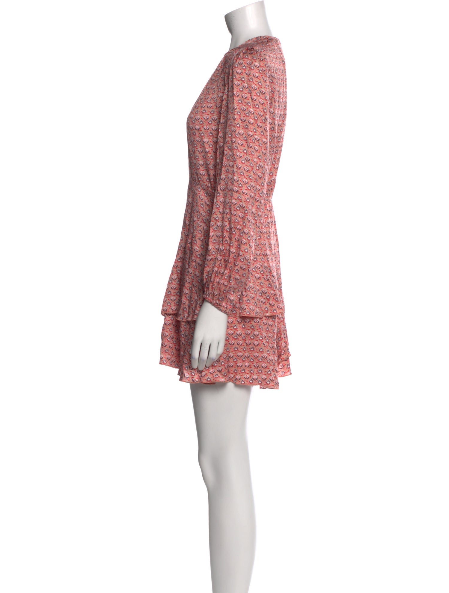 Maje Printed Mini Dress