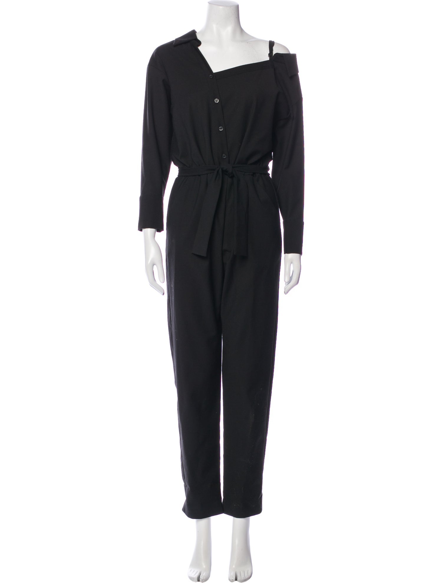 Maje Asymmetrical Jumpsuit