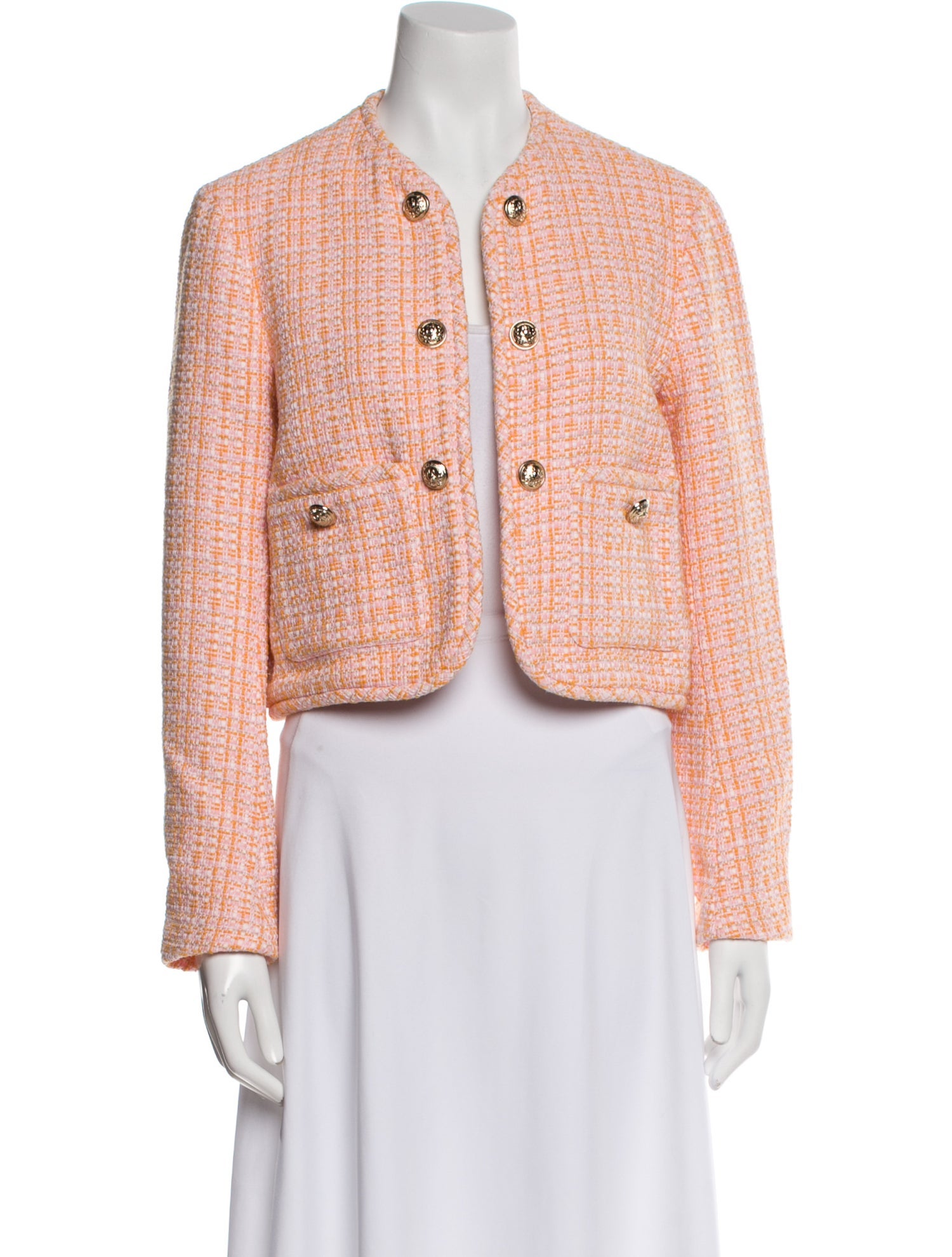 Maje Tweed Pattern Evening Jacket w/ Tags