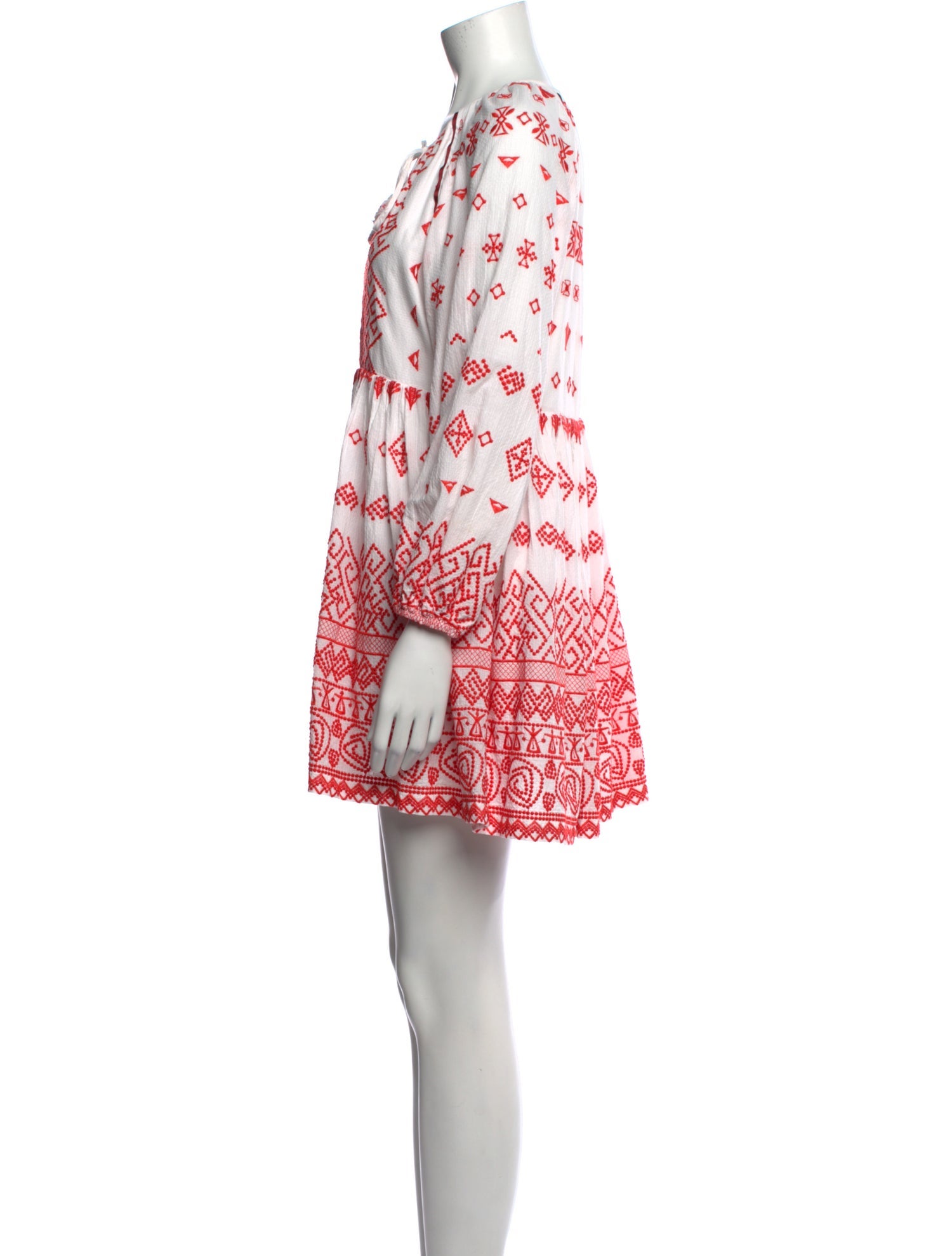 Maje Printed Mini Dress