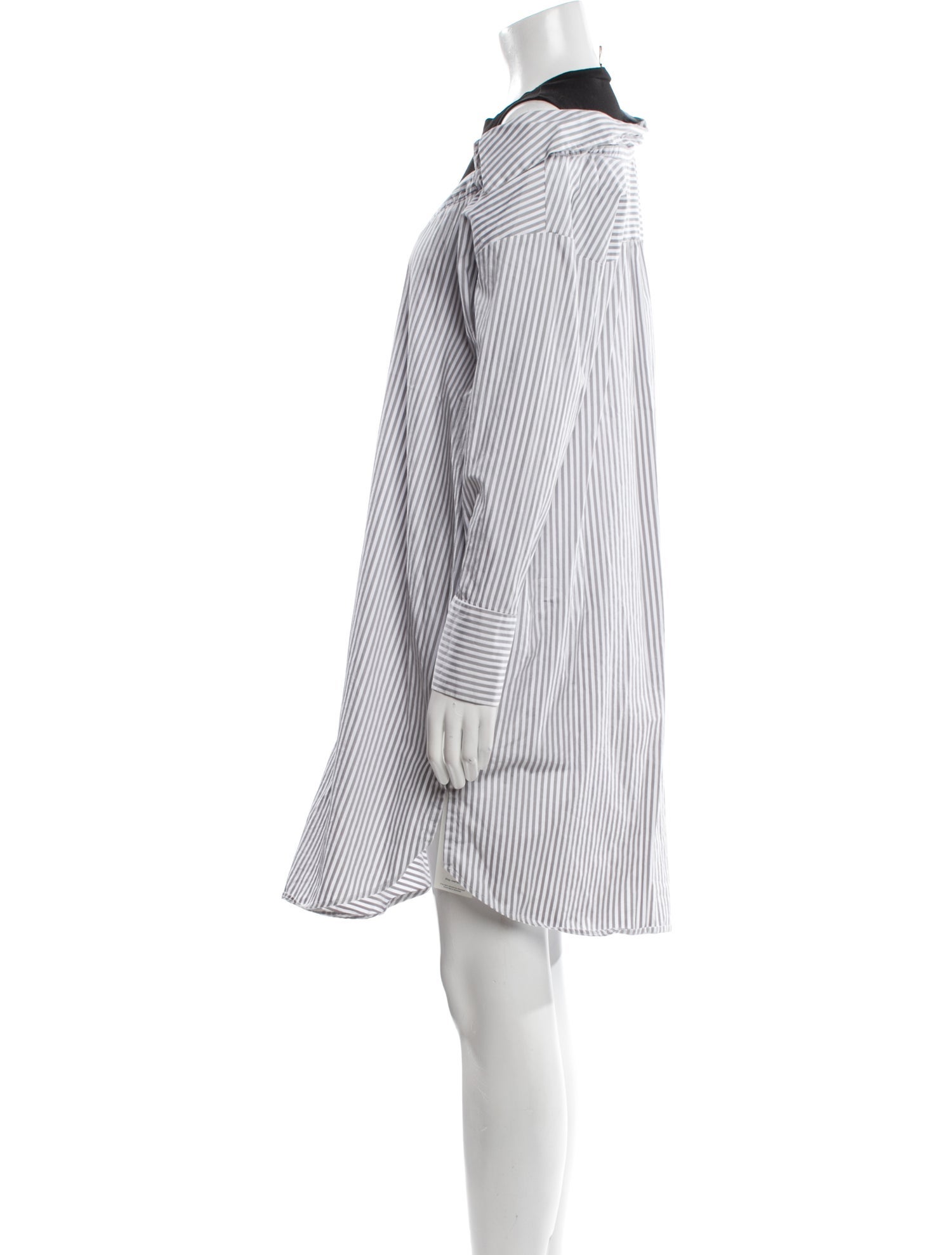 Maje Striped Mini Dress