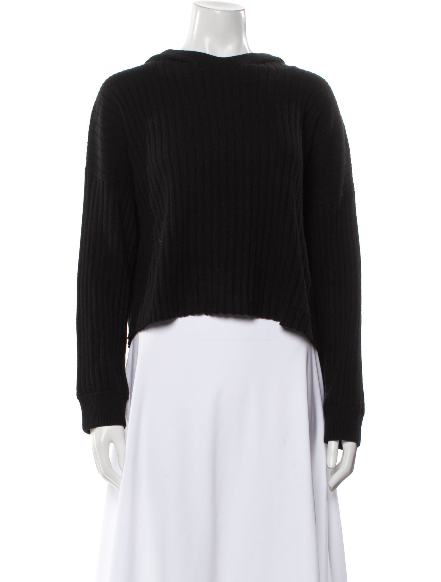 Maje Cashmere Bateau Neckline Sweater