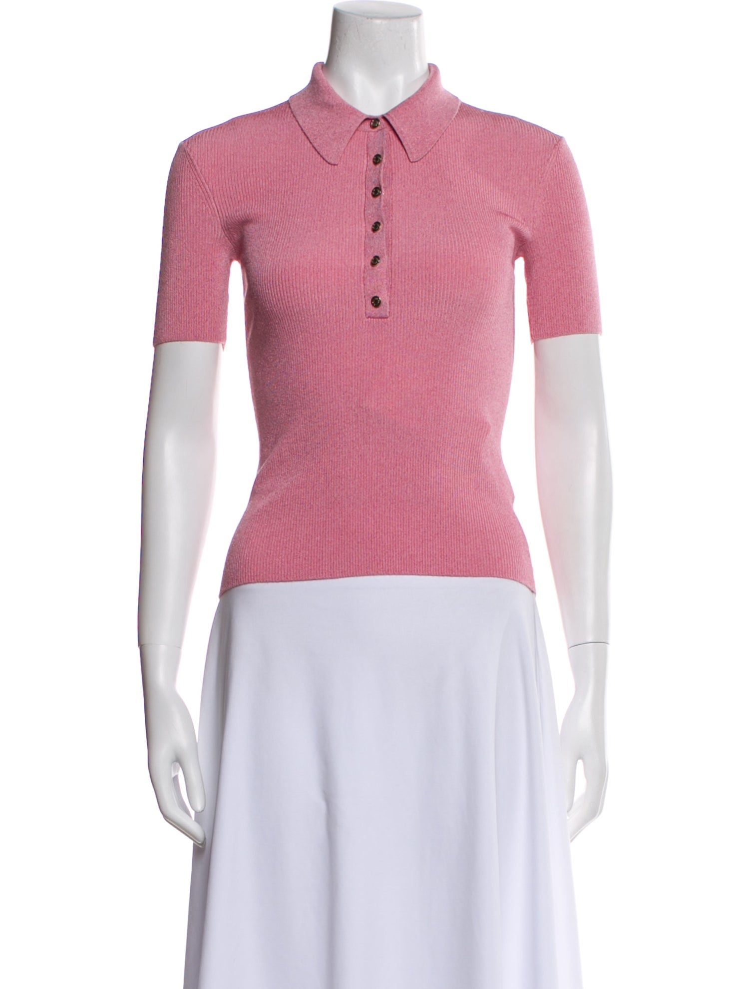 Maje Short Sleeve Polo