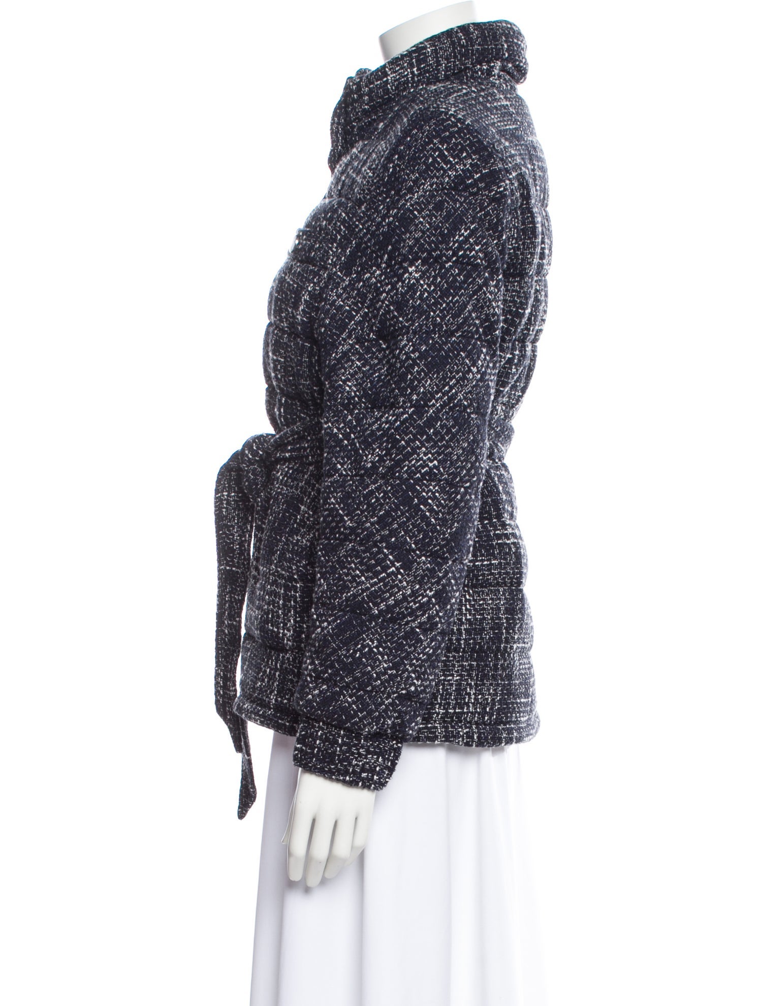 Maje Tweed Pattern Evening Jacket