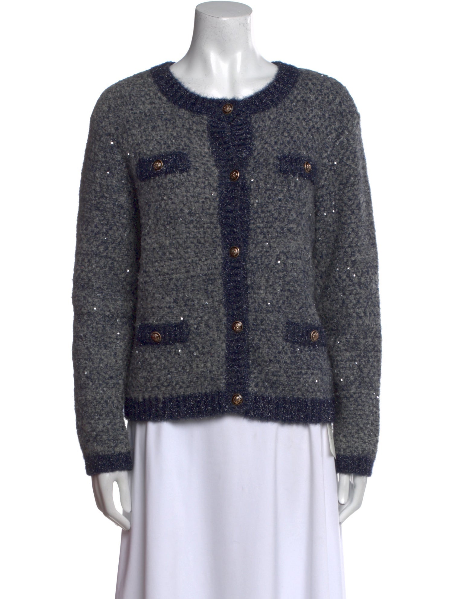 Maje Scoop Neck Sweater