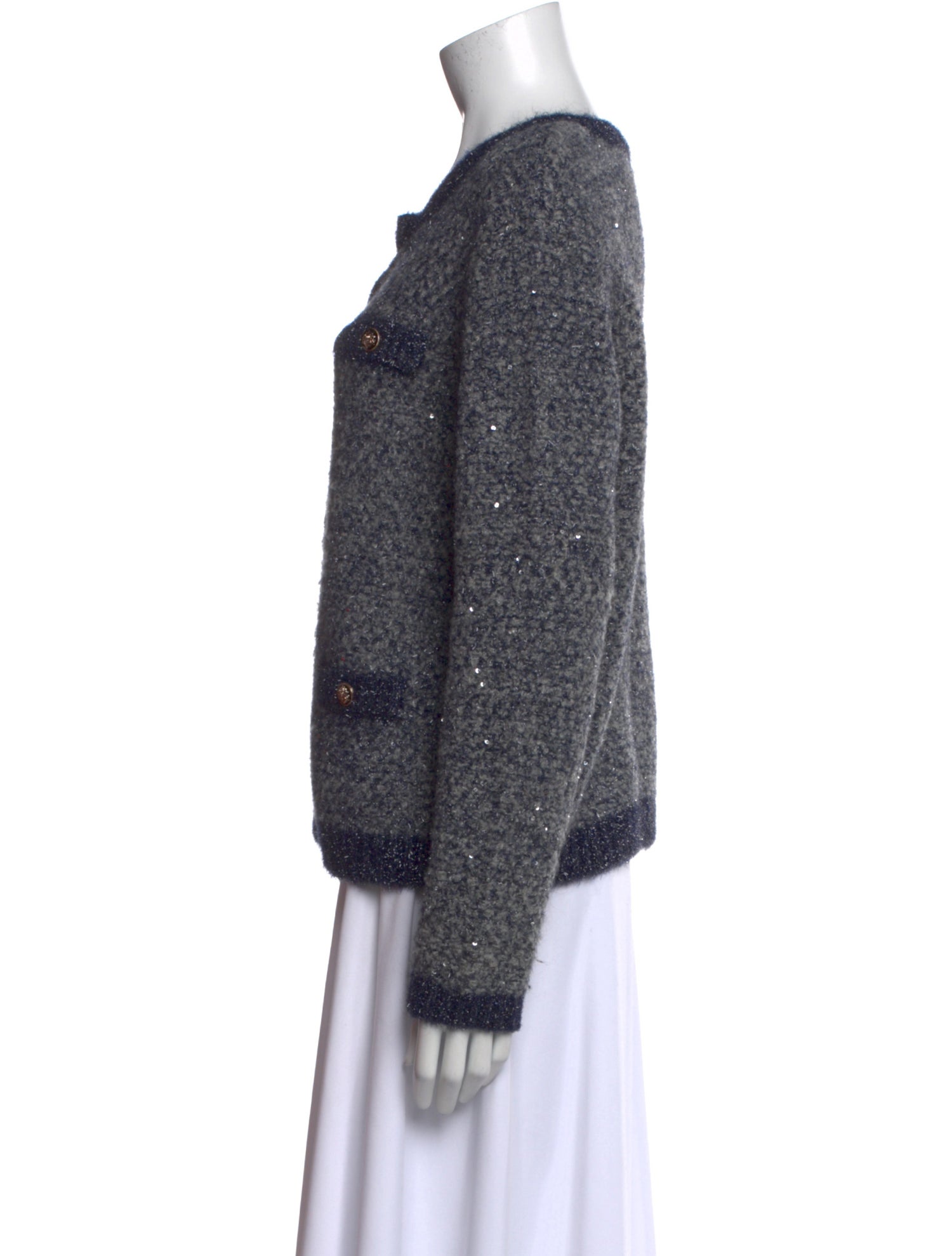 Maje Scoop Neck Sweater