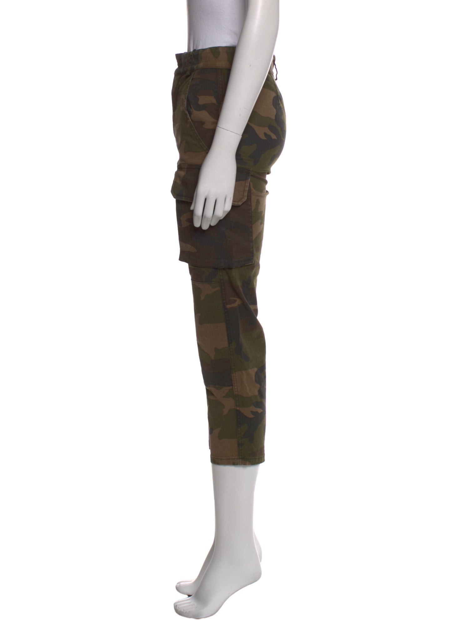 Maje Printed Straight Leg Pants