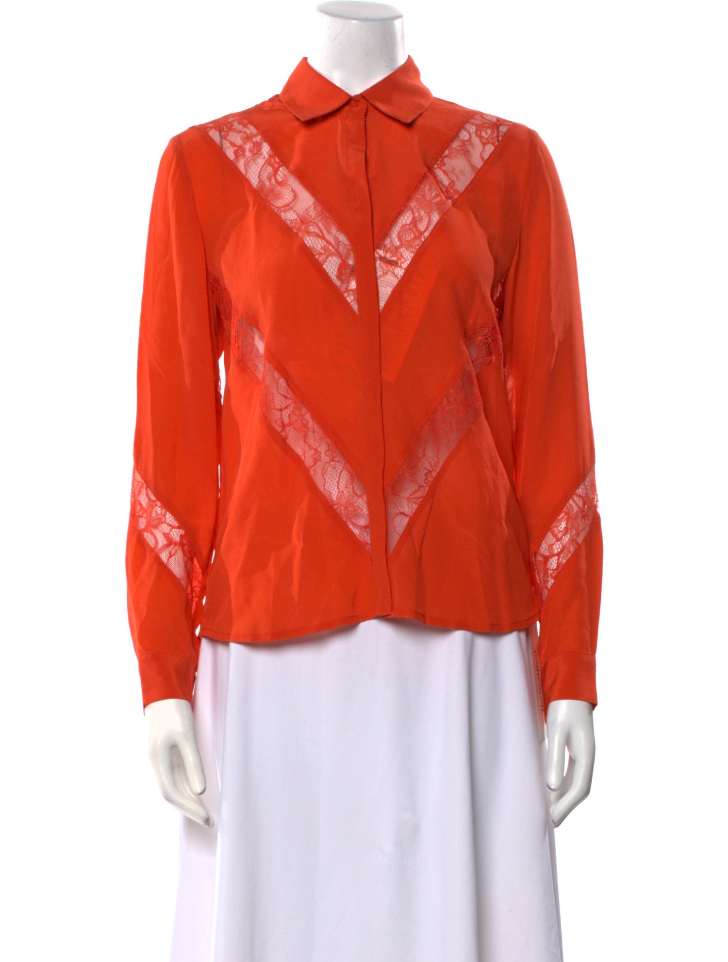 Maje Silk Long Sleeve Blouse w/ Tags