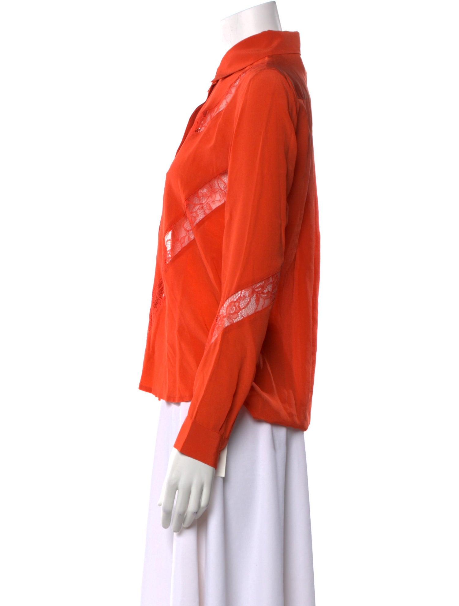 Maje Silk Long Sleeve Blouse w/ Tags