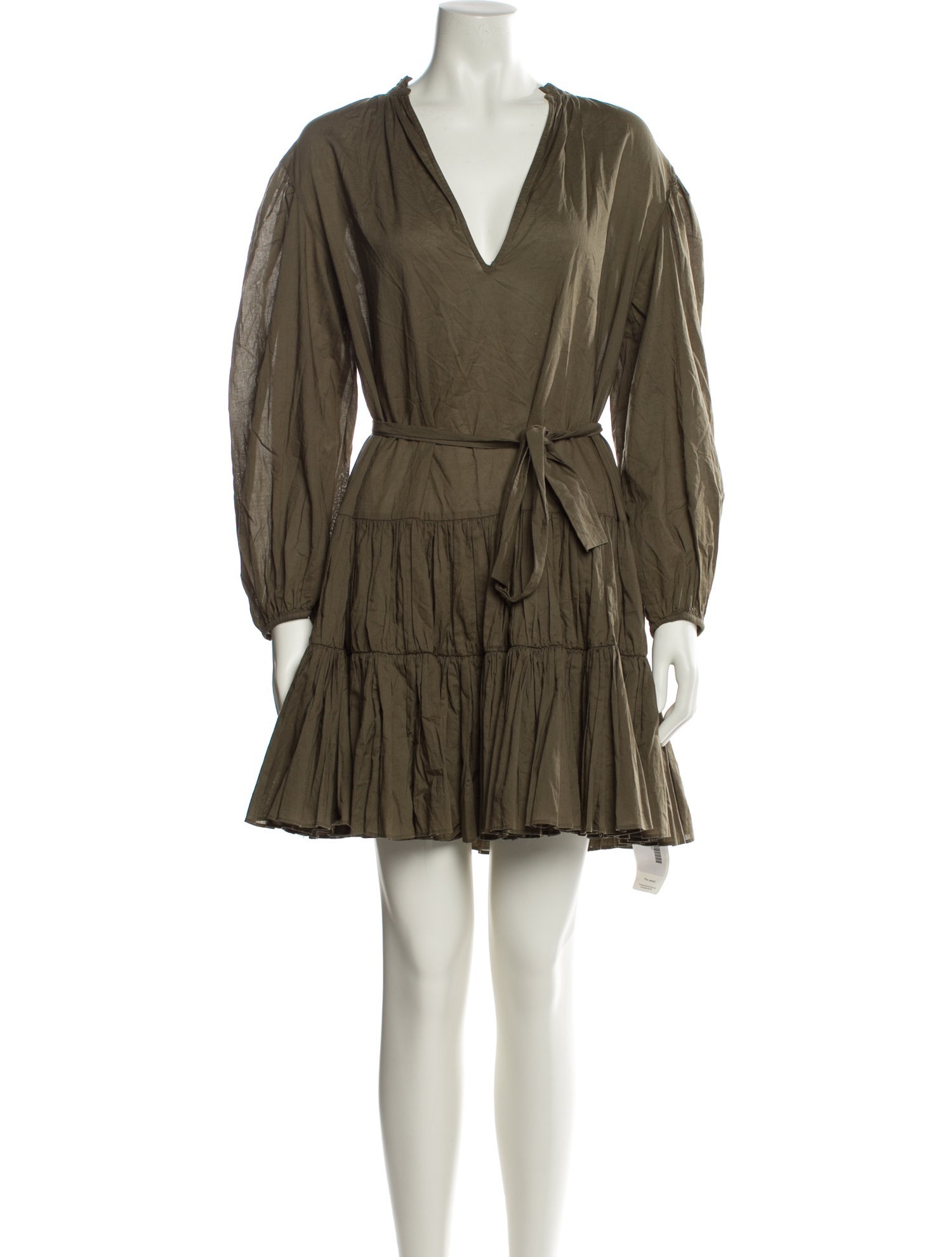 Maje V-Neck Mini Dress