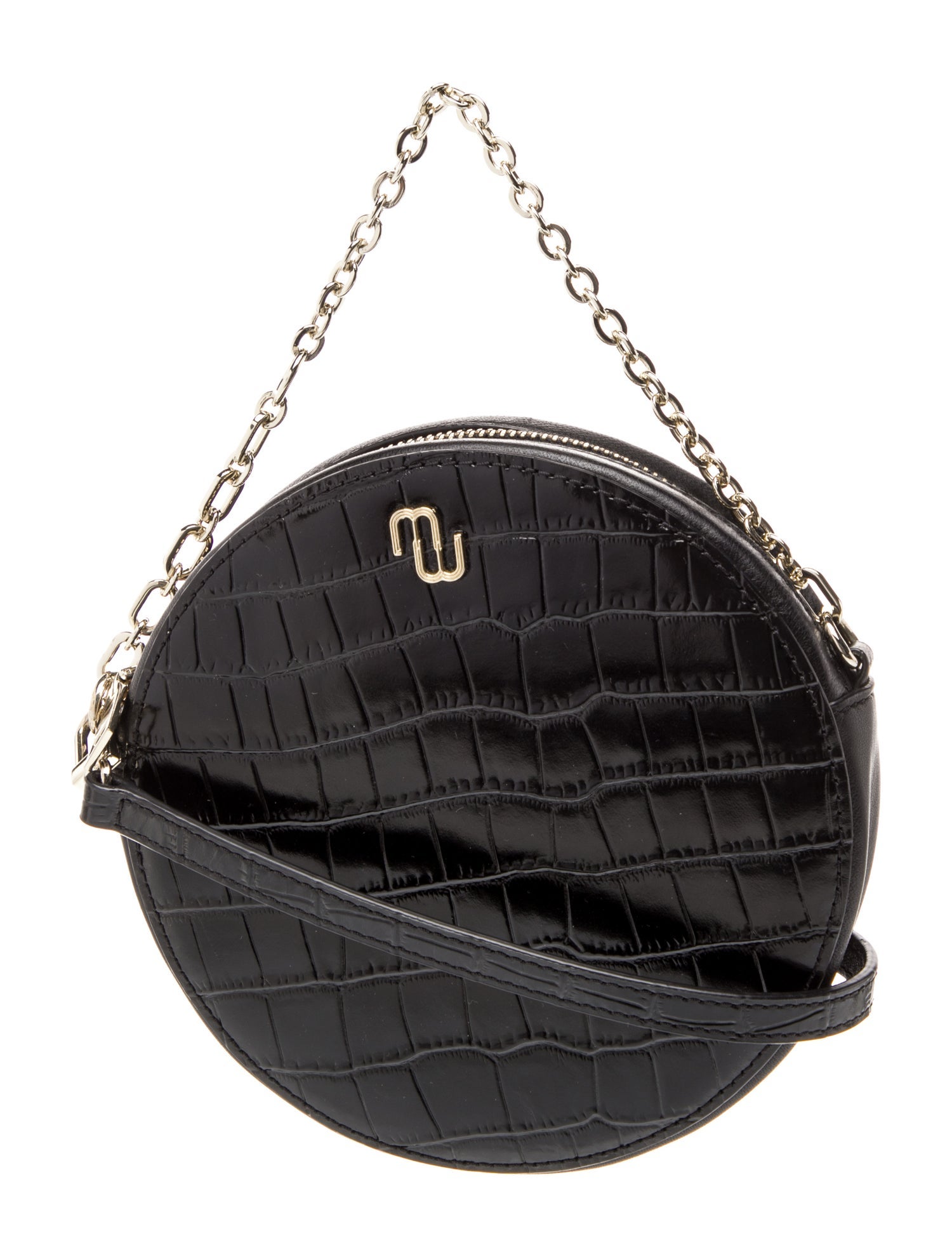 Maje Leather Evening Bag