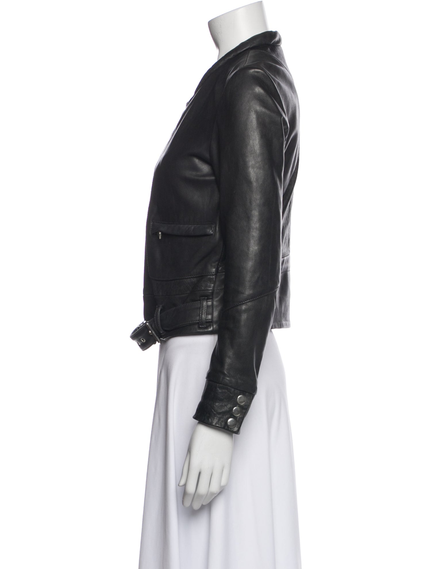 Maje Leather Biker Jacket