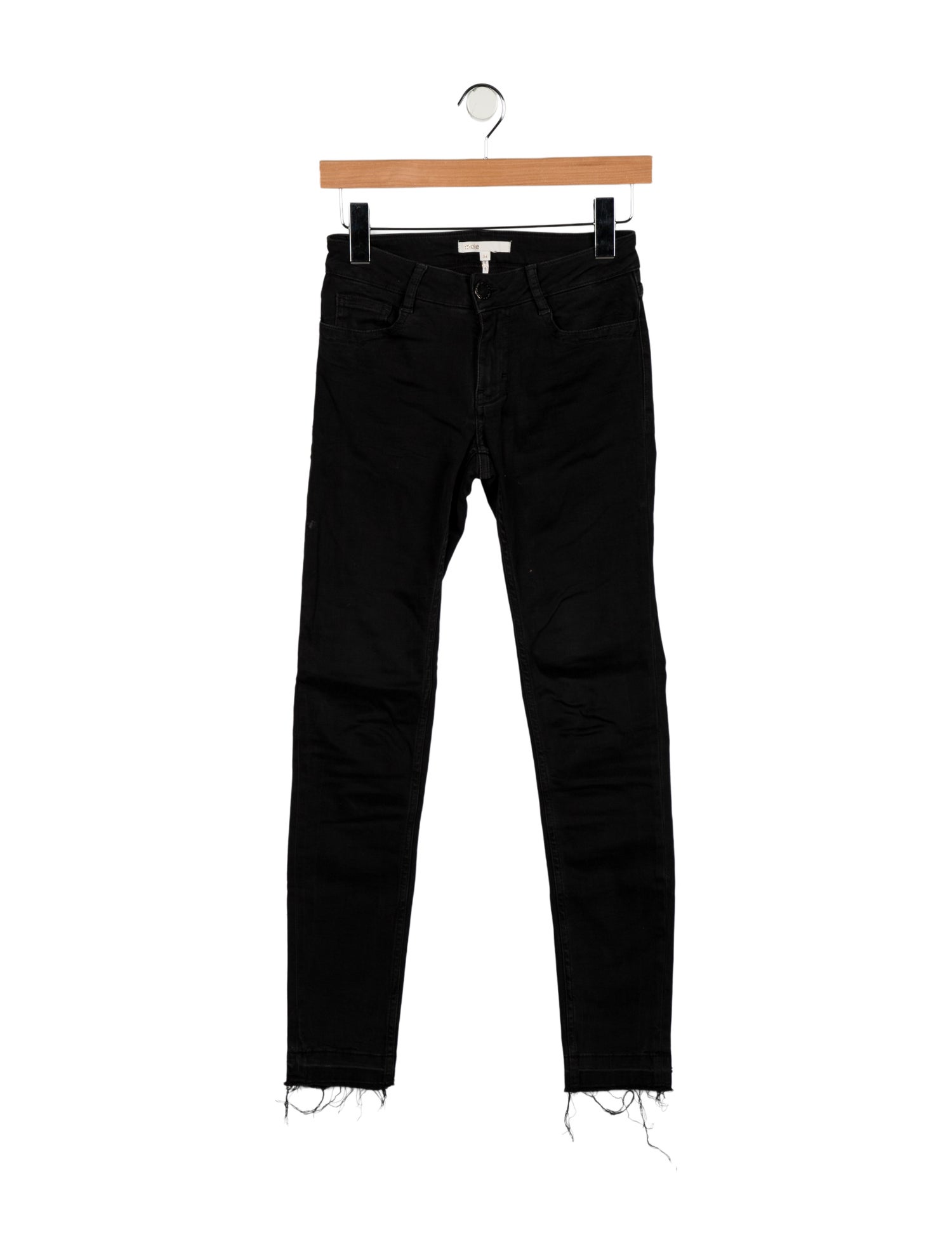 Maje Low-Rise Skinny Leg Jeans