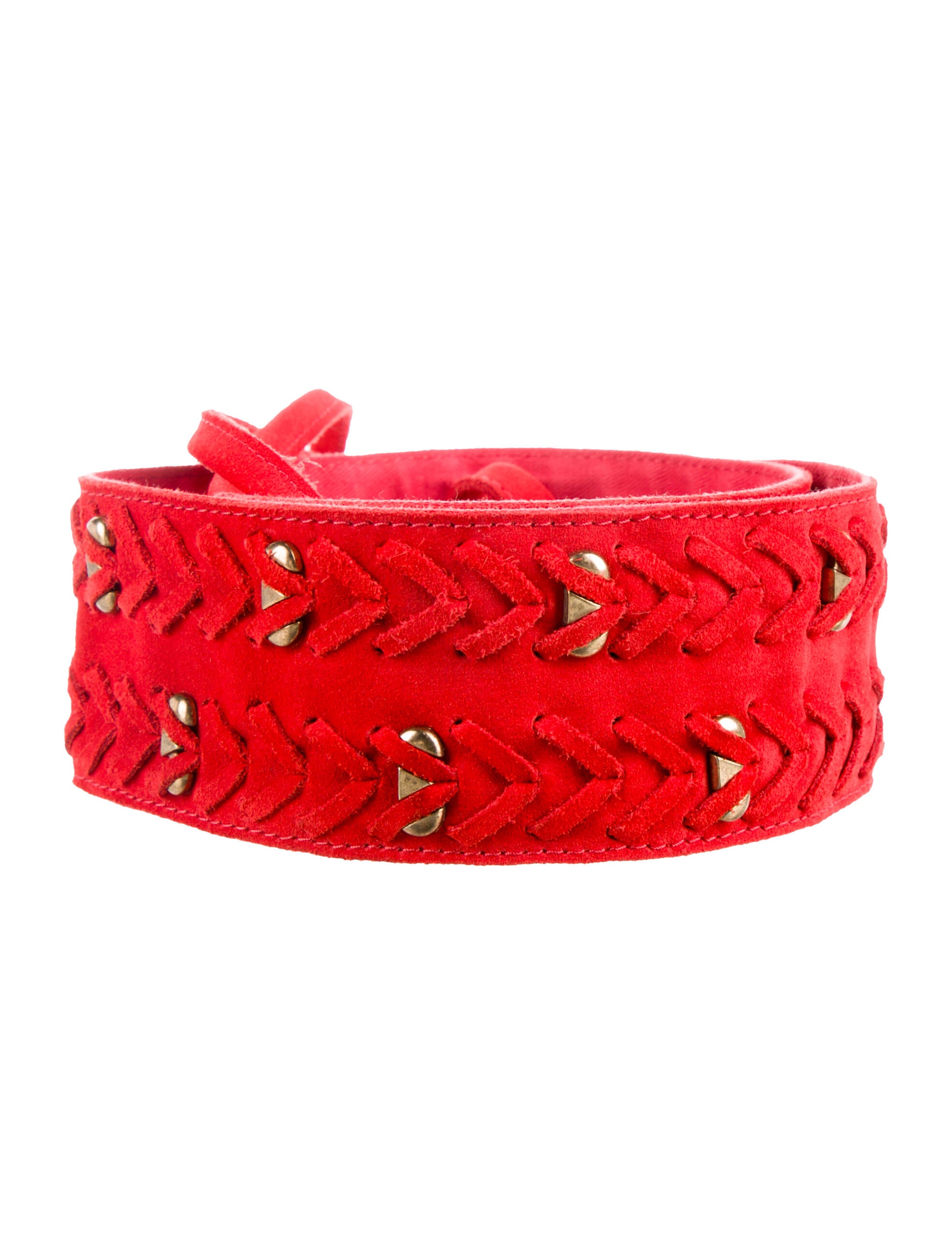 Maje Wide Leather Belt