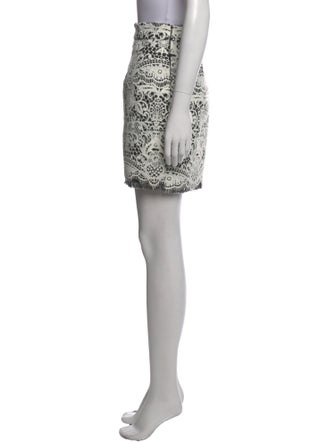 Maje Printed Mini Skirt