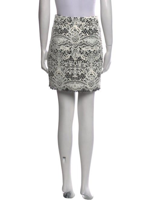 Maje Printed Mini Skirt