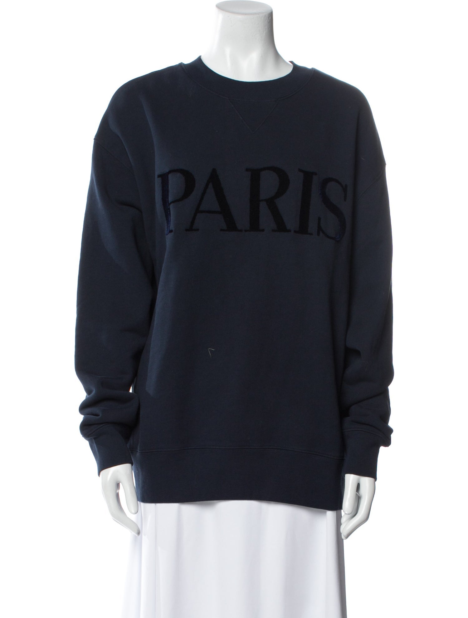 Maje Graphic Print Crew Neck Sweatshirt w/ Tags