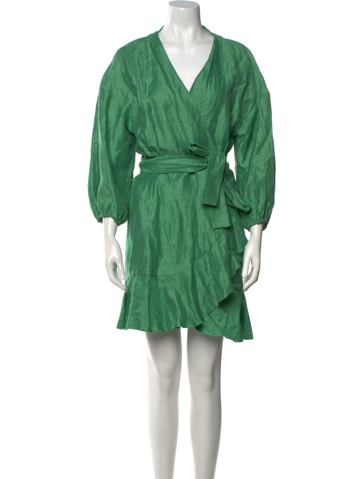 Maje Linen Mini Dress