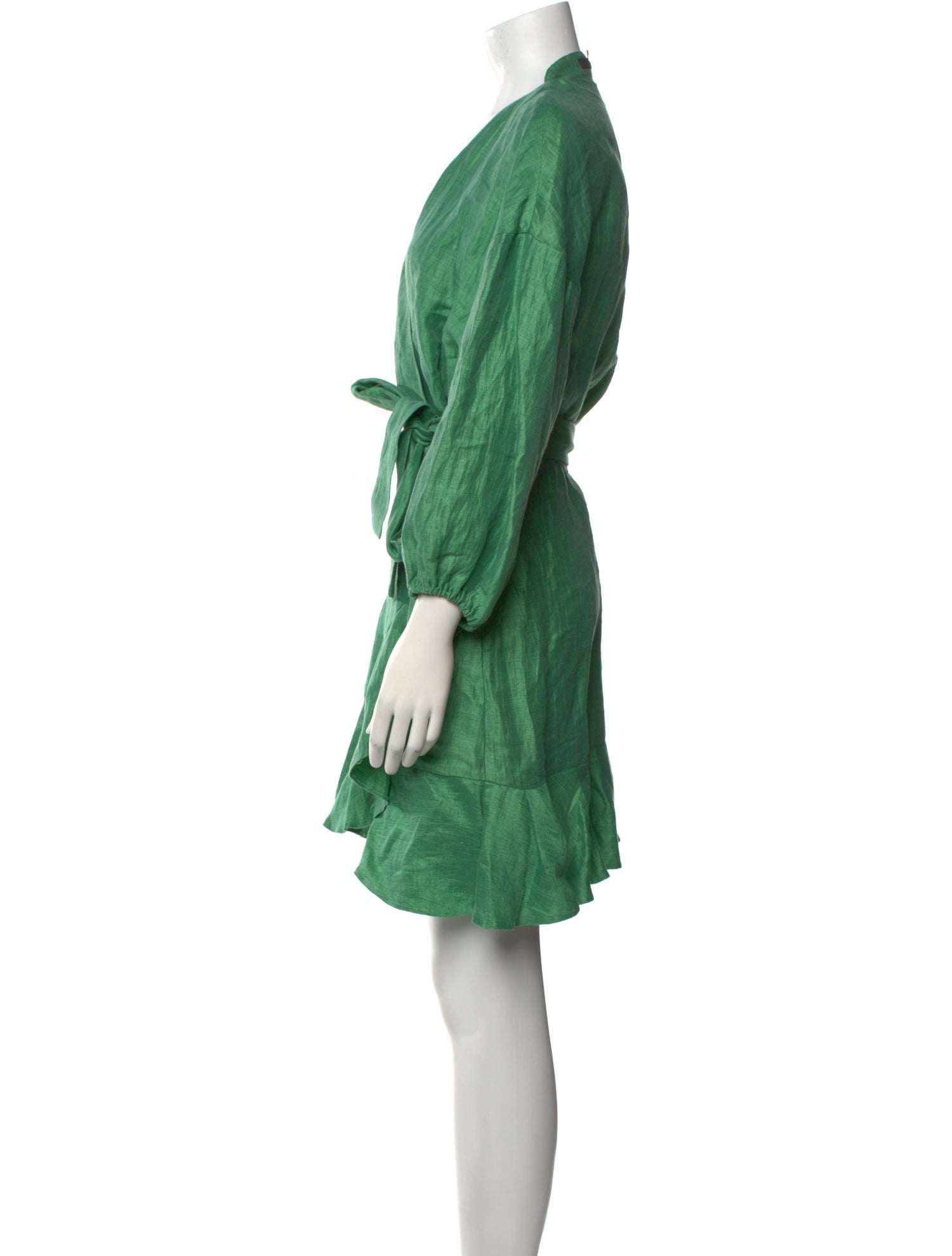 Maje Linen Mini Dress