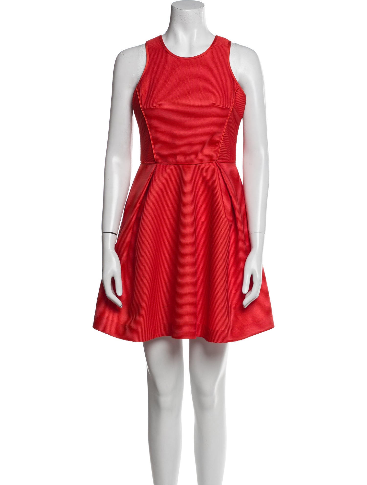 Maje Crew Neck Mini Dress