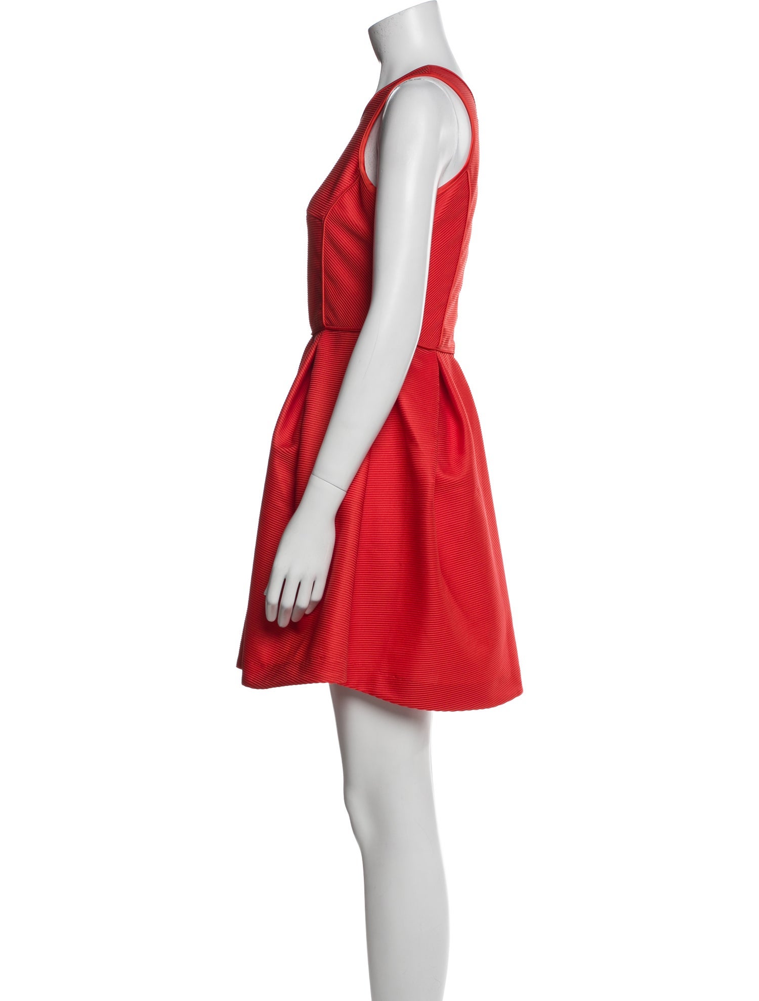 Maje Crew Neck Mini Dress