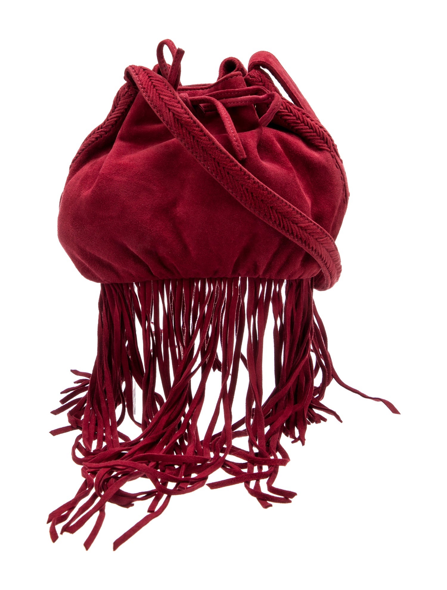 Maje Suede Bucket Bag